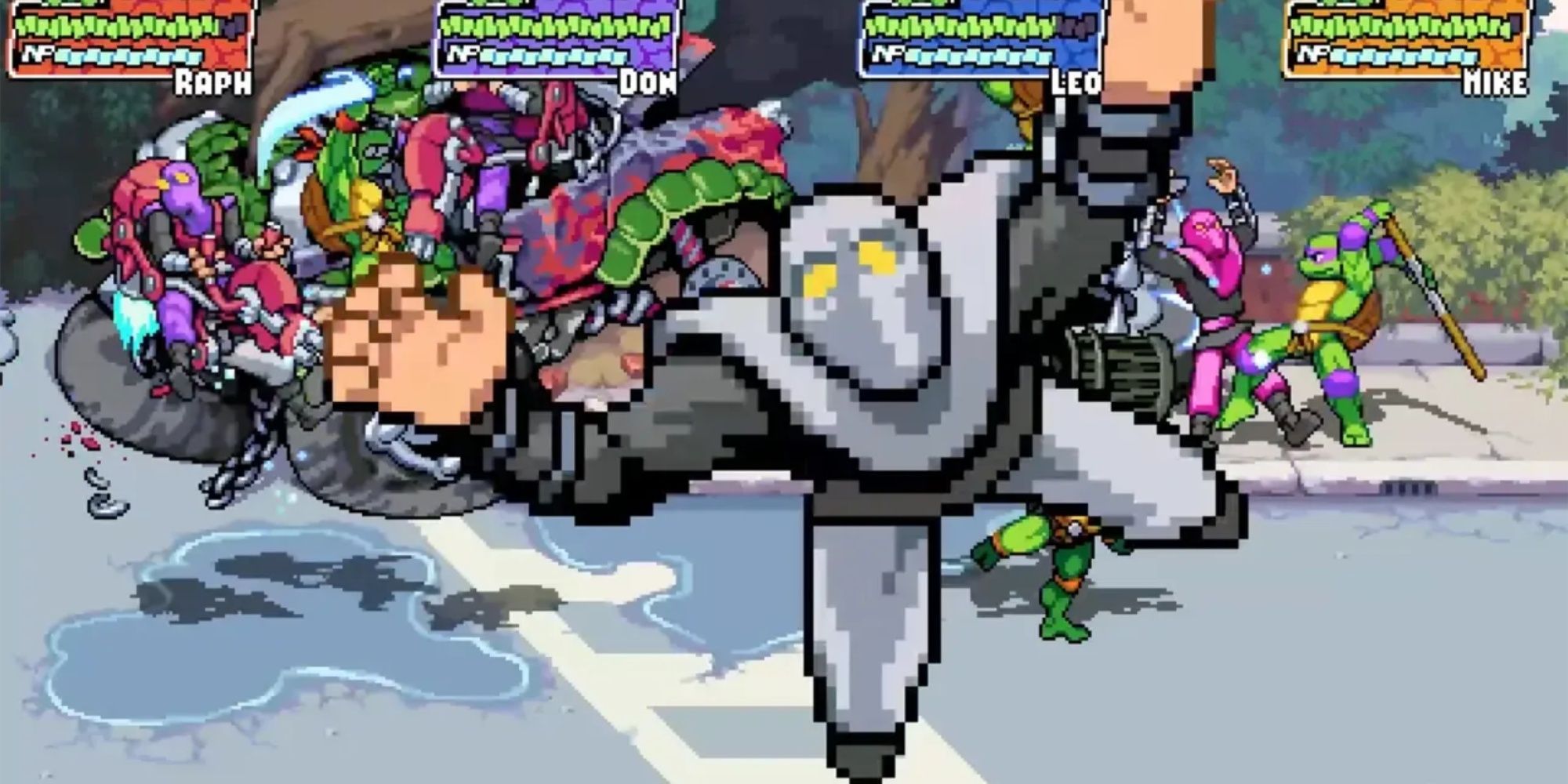 Modern Retro Shredder's Revenge