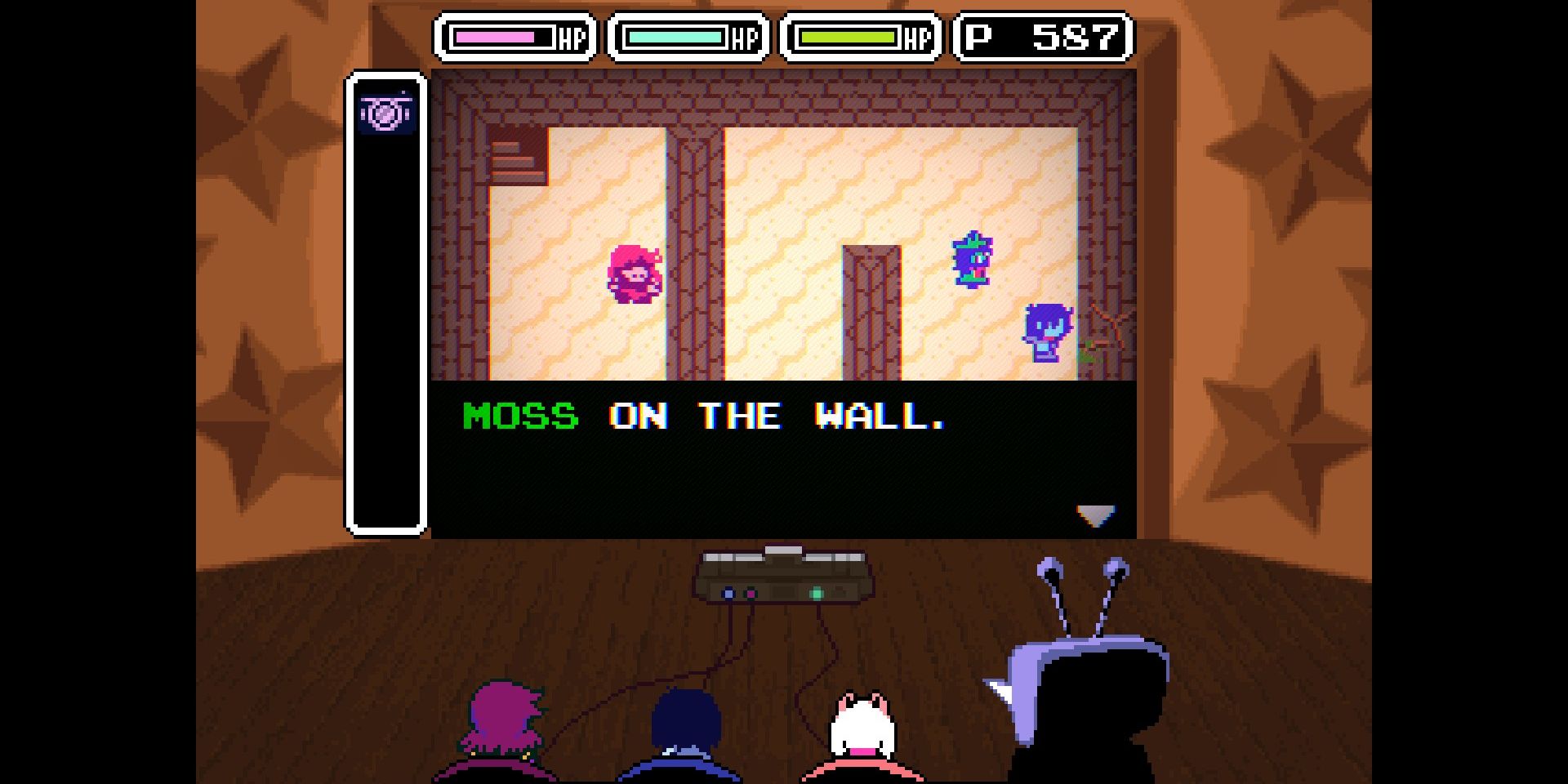 Moss On The Wall in Deltarune