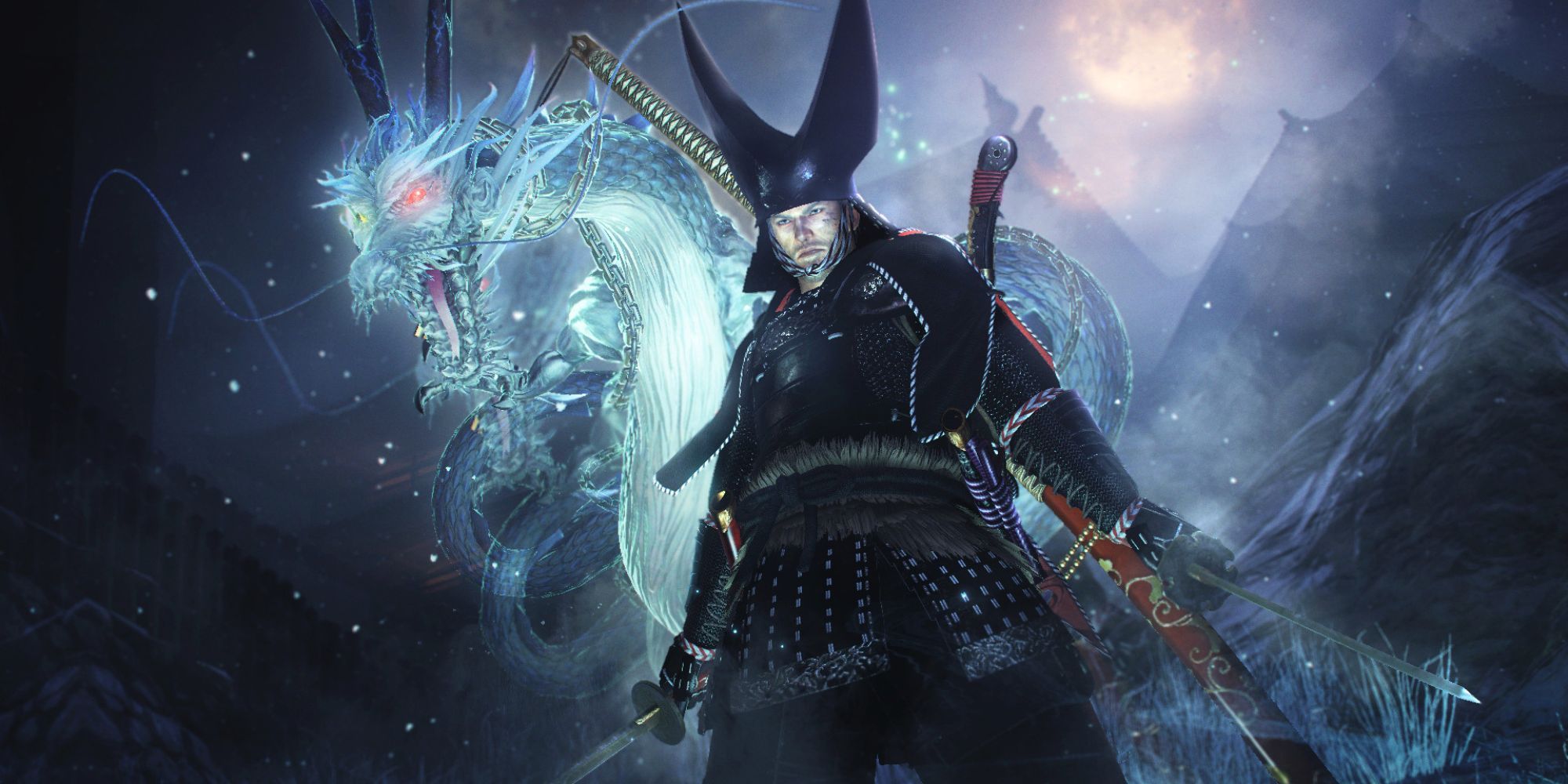 Nioh Dragon of the North Player with Dragon