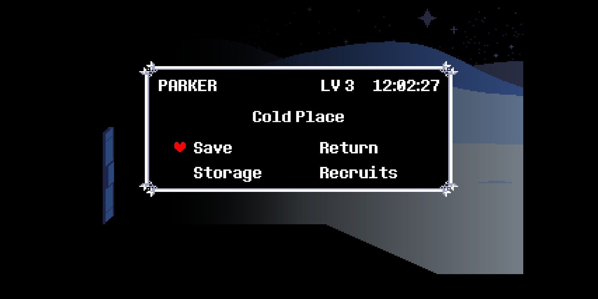 El punto de salvación final antes del caballero