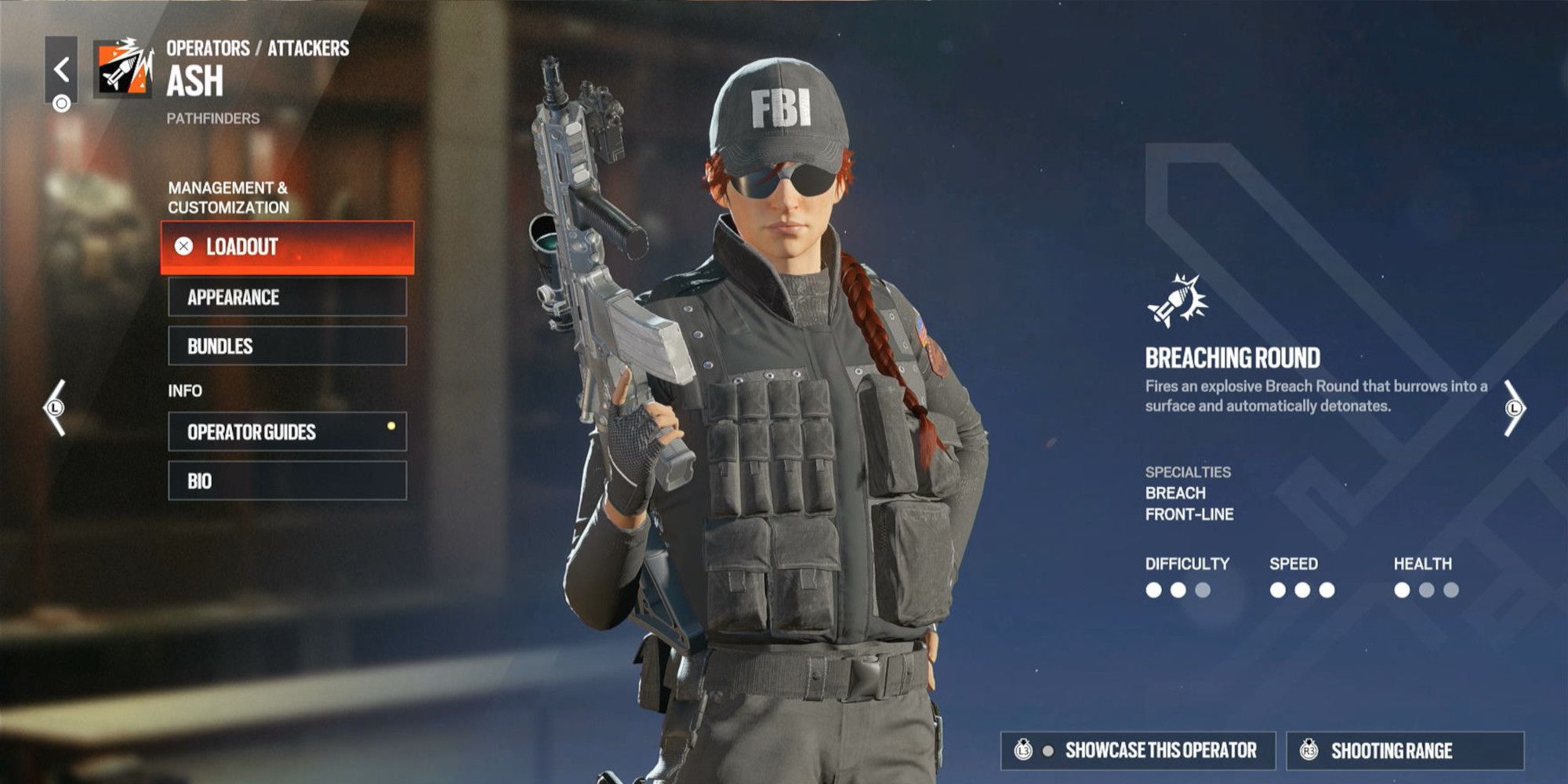 R6 Siege X Ash