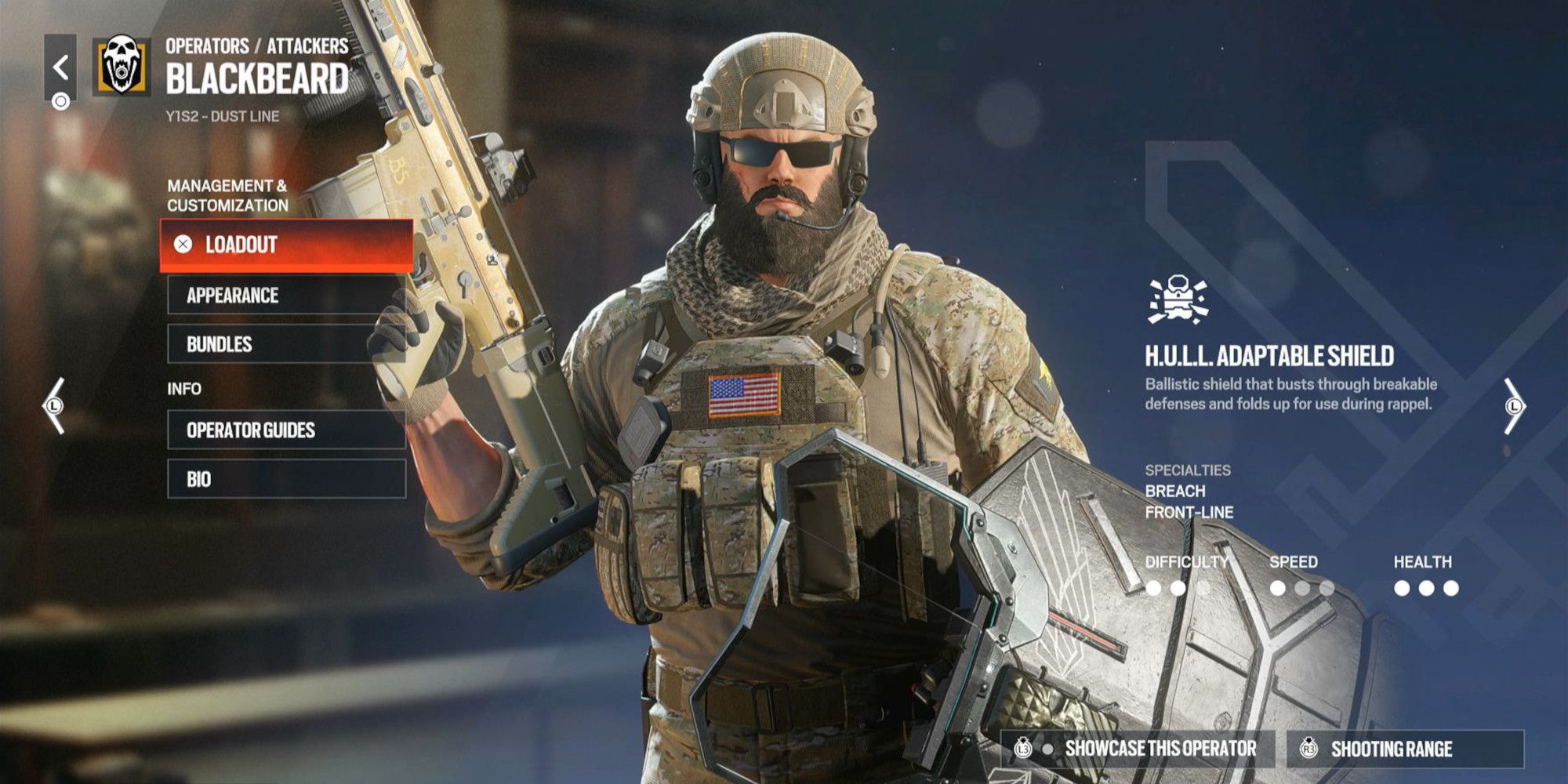 R6 Siege X Blackbeard