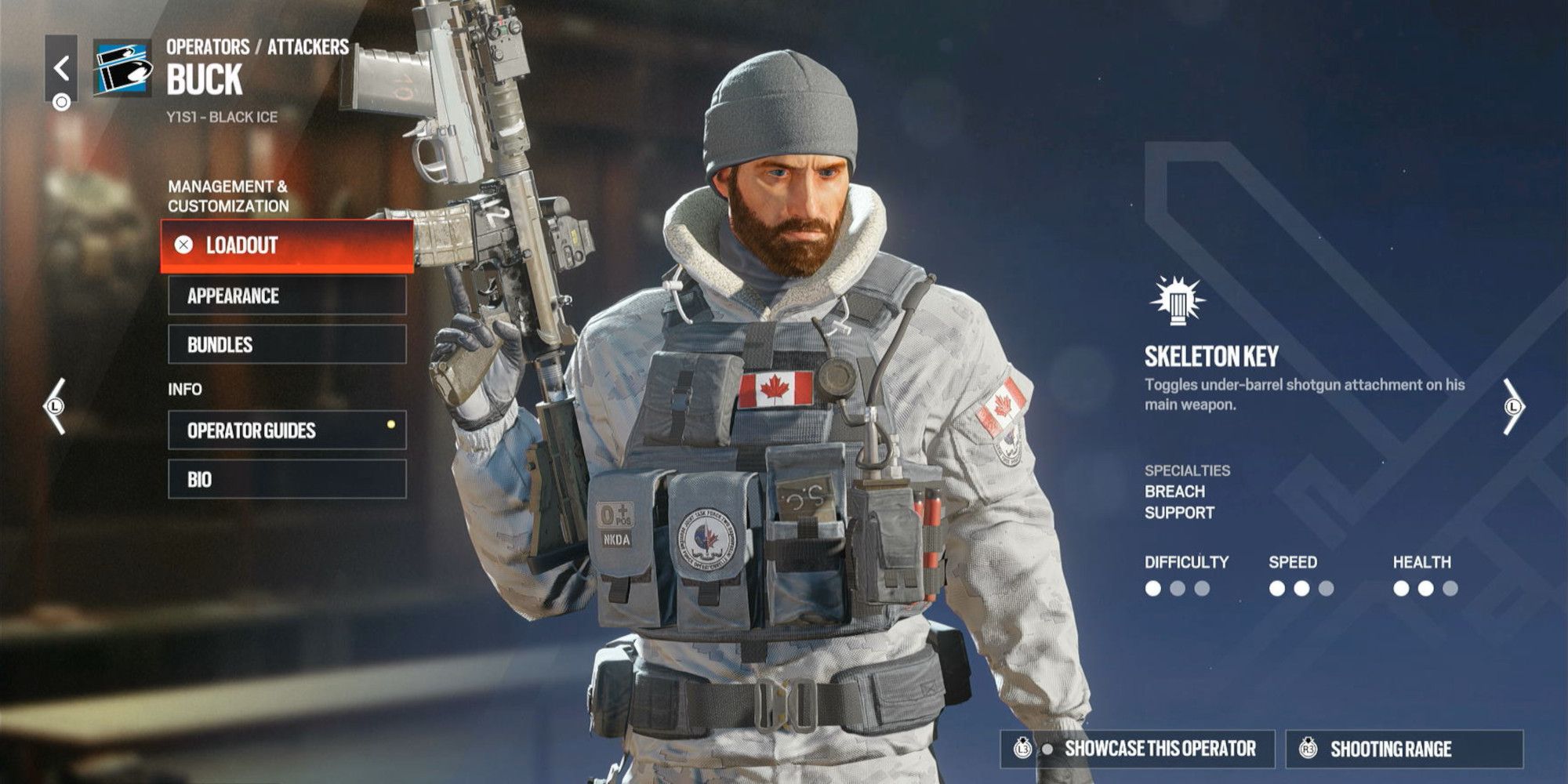 R6 Siege X Buck