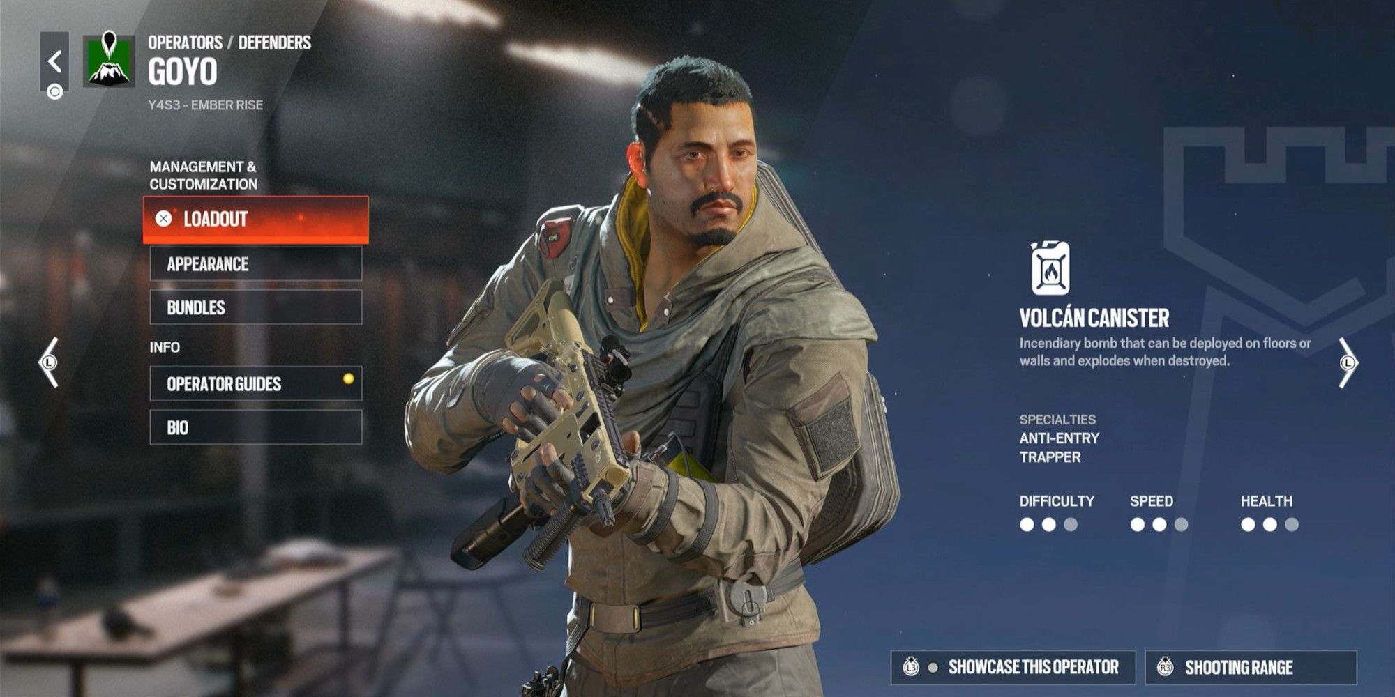 R6 Siege X Goyo