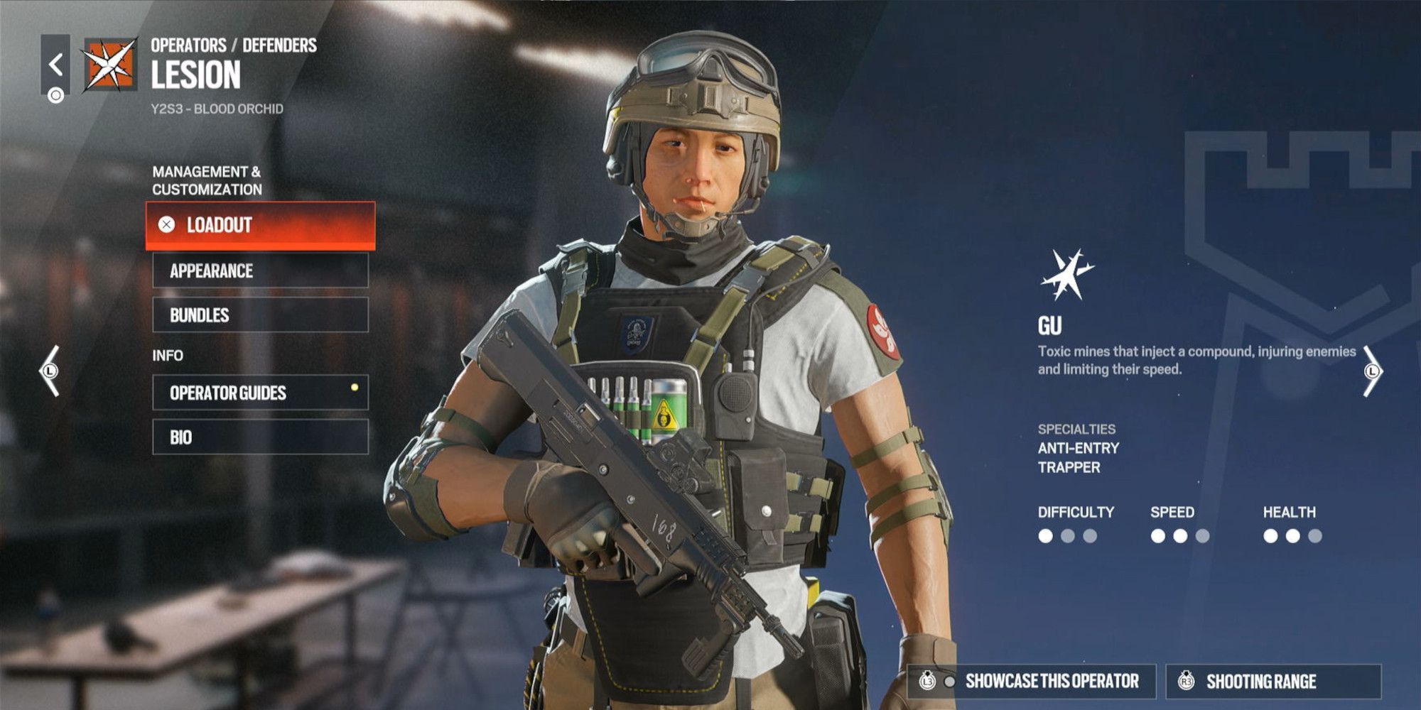 R6 Siege X Lesion