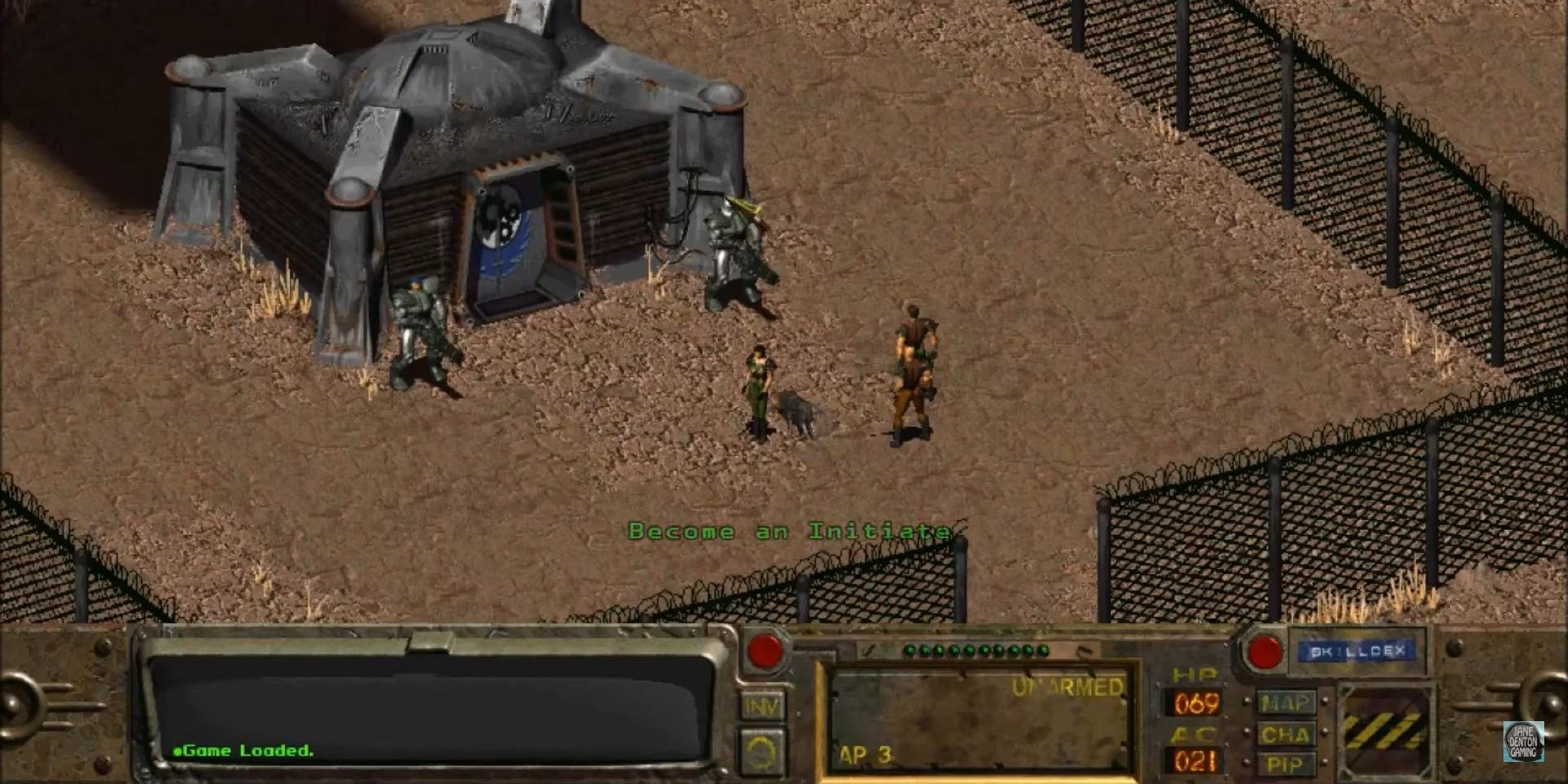 Become an Initiate Fallout 1