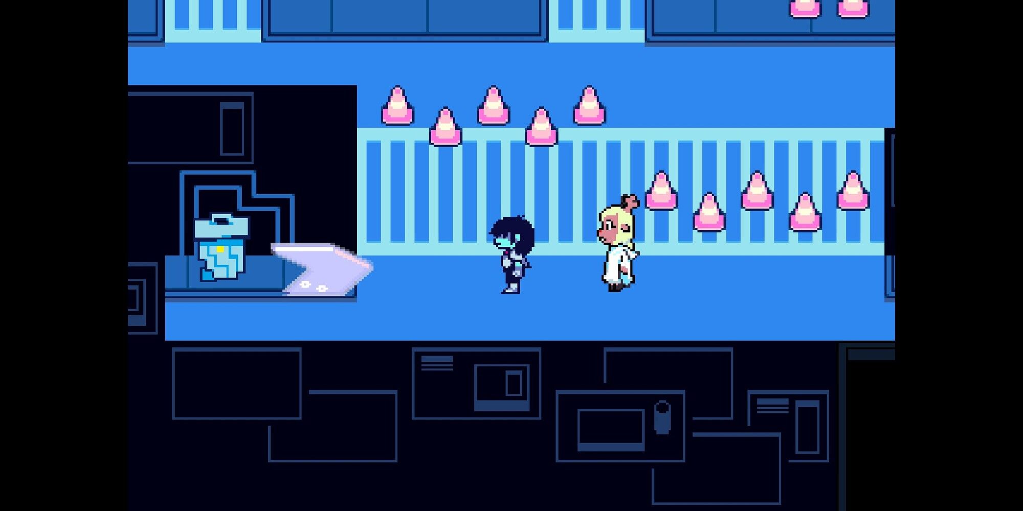 Showcase of the final frozen enemy