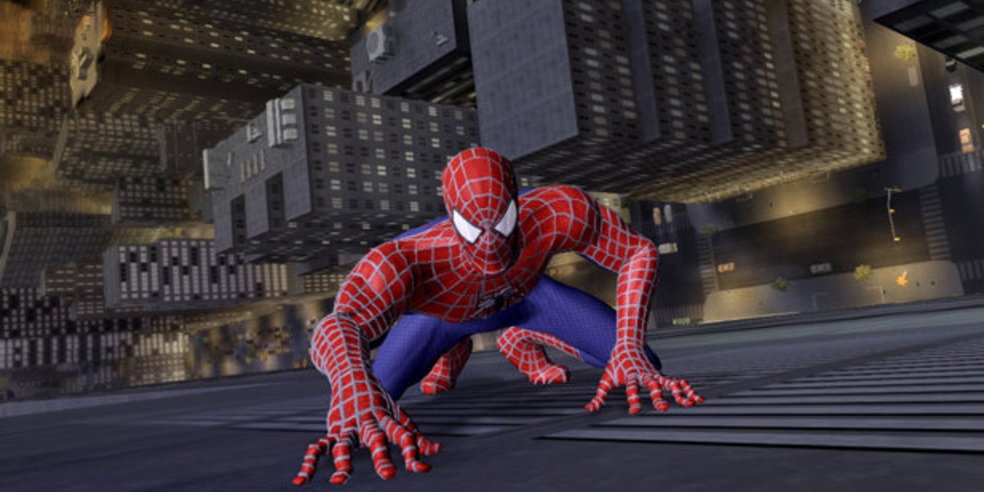 A screenshot from the 2007 video game Spider-Man 3.