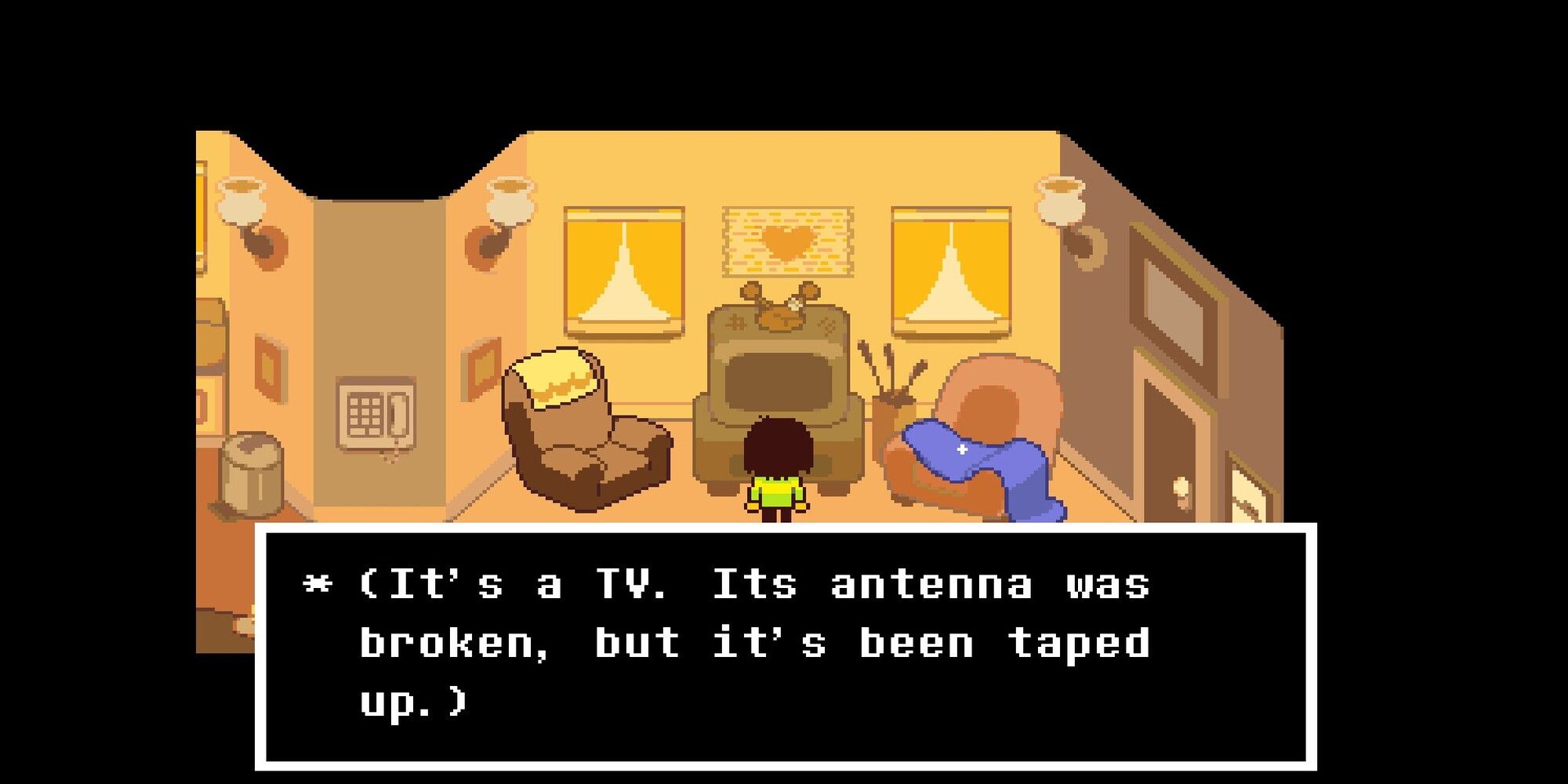 Showcase of Tenna being ok in Deltarune Chapter 4