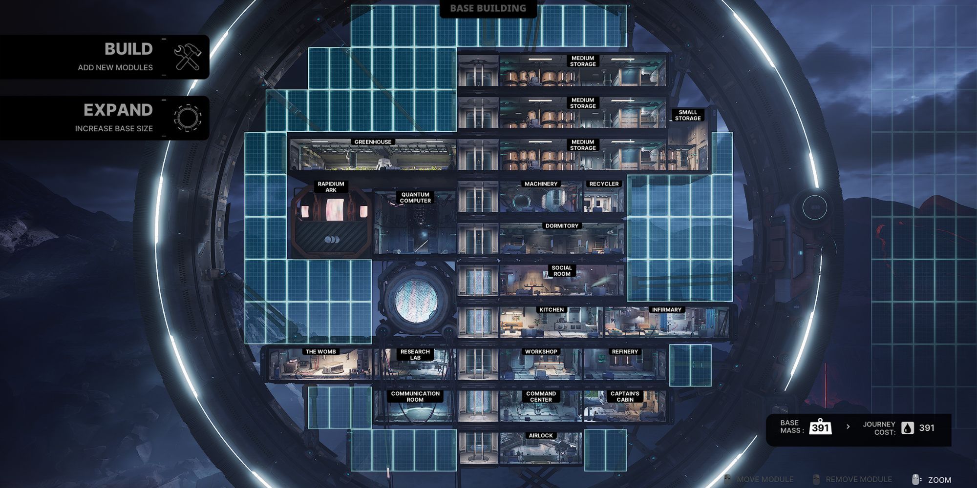 The Alters Base Layout in Act I