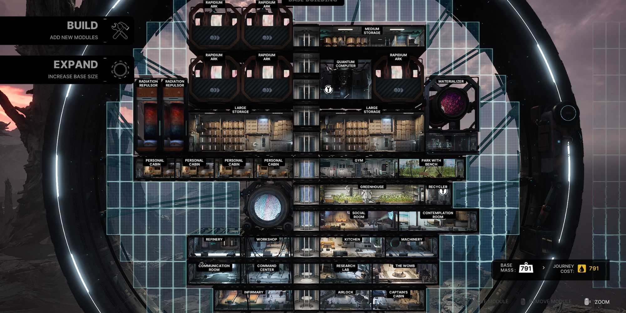 The Alters Base Layout in Act III