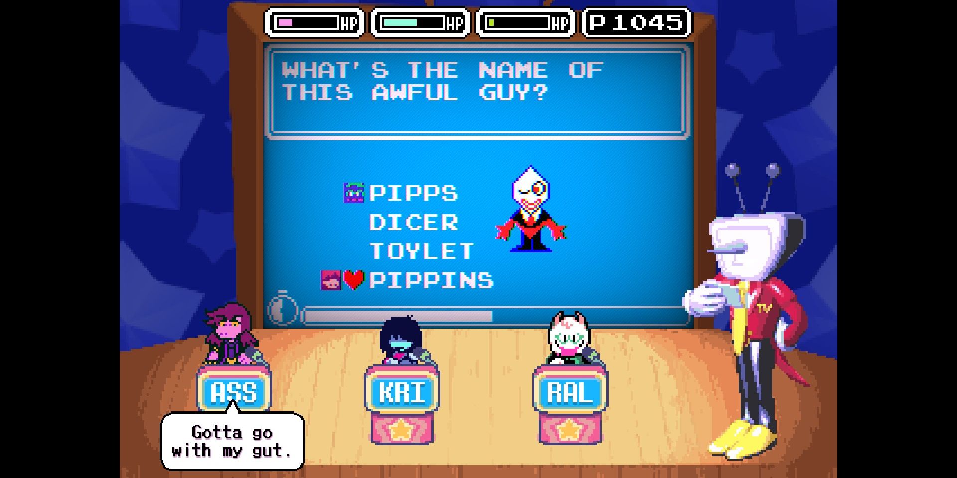 This Awful Guy Quiz in Deltarune