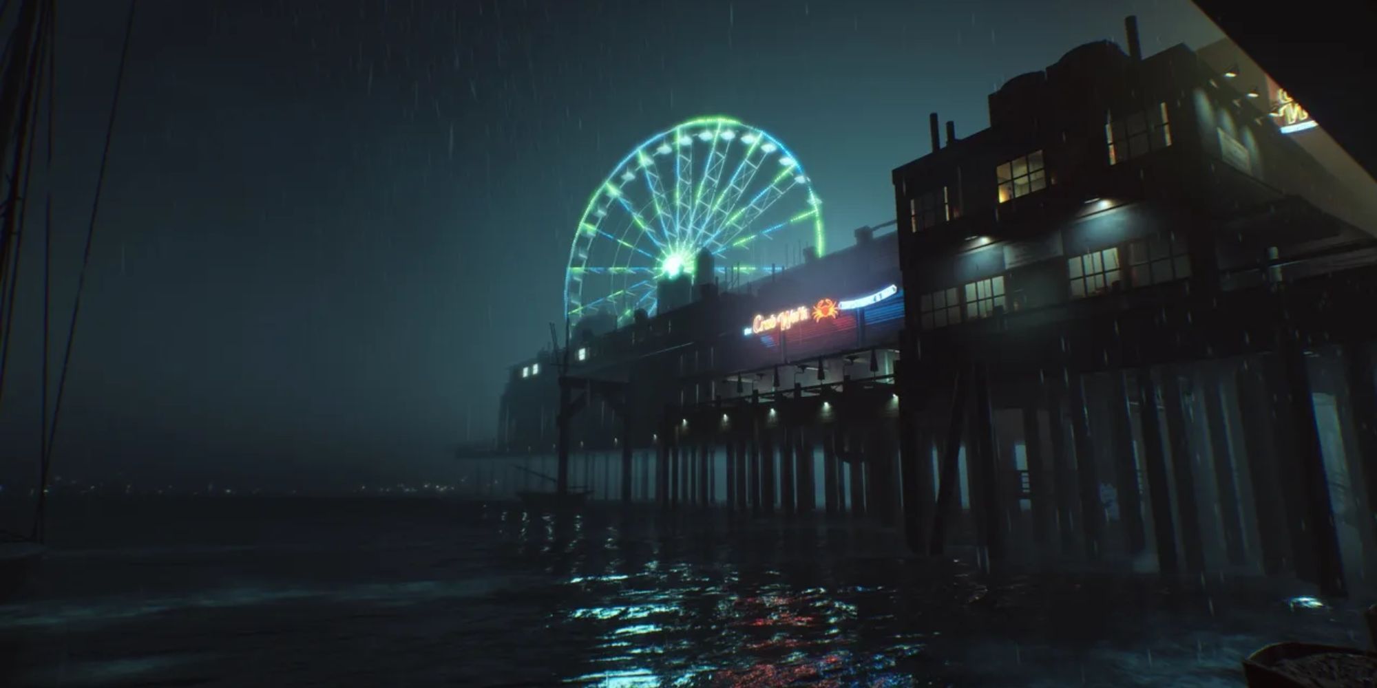 A pier from Vampire: The Masquerade - Bloodlines 2.