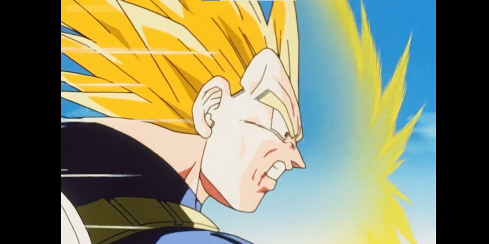 Vegeta Watches Trunks Die (Cell Saga)