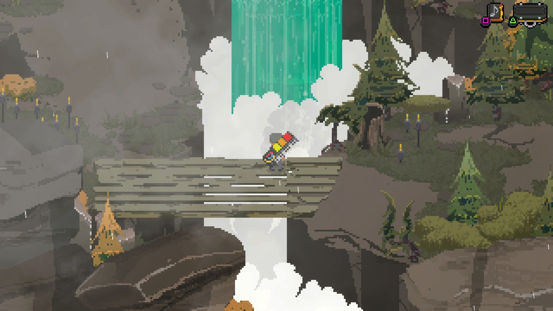 fretless waterfall