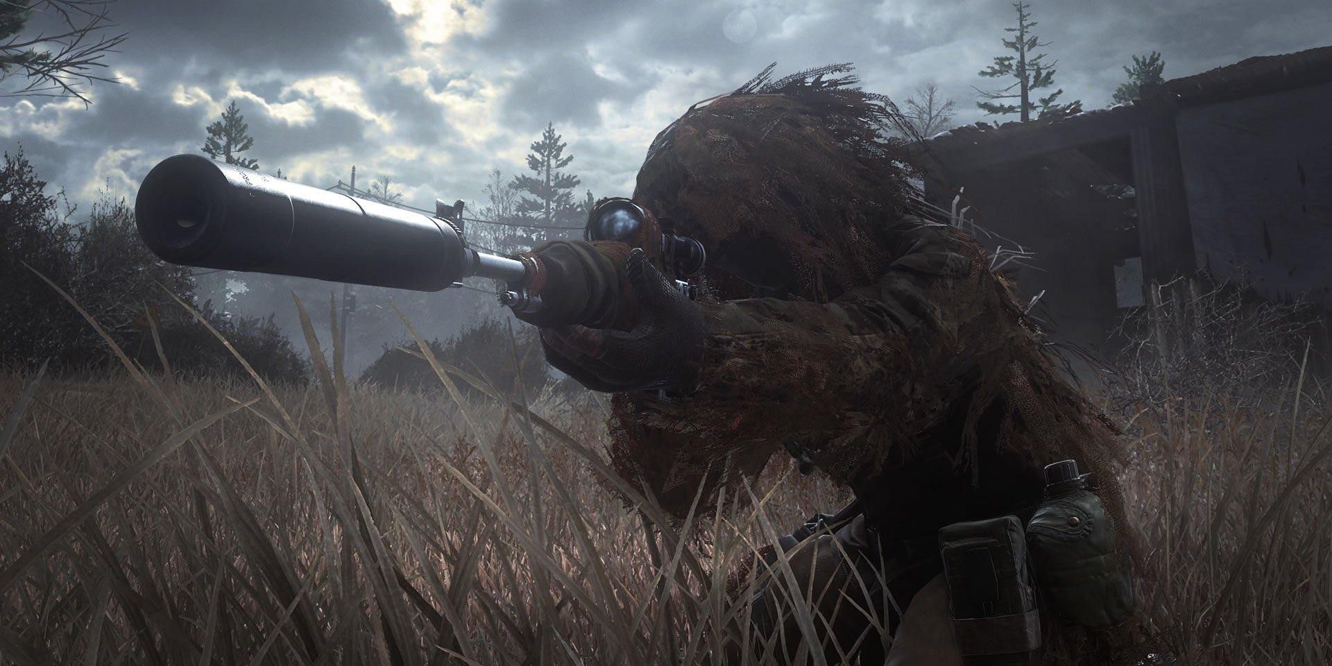 Call of Duty Modern Warfare Remastered All Ghillied Up