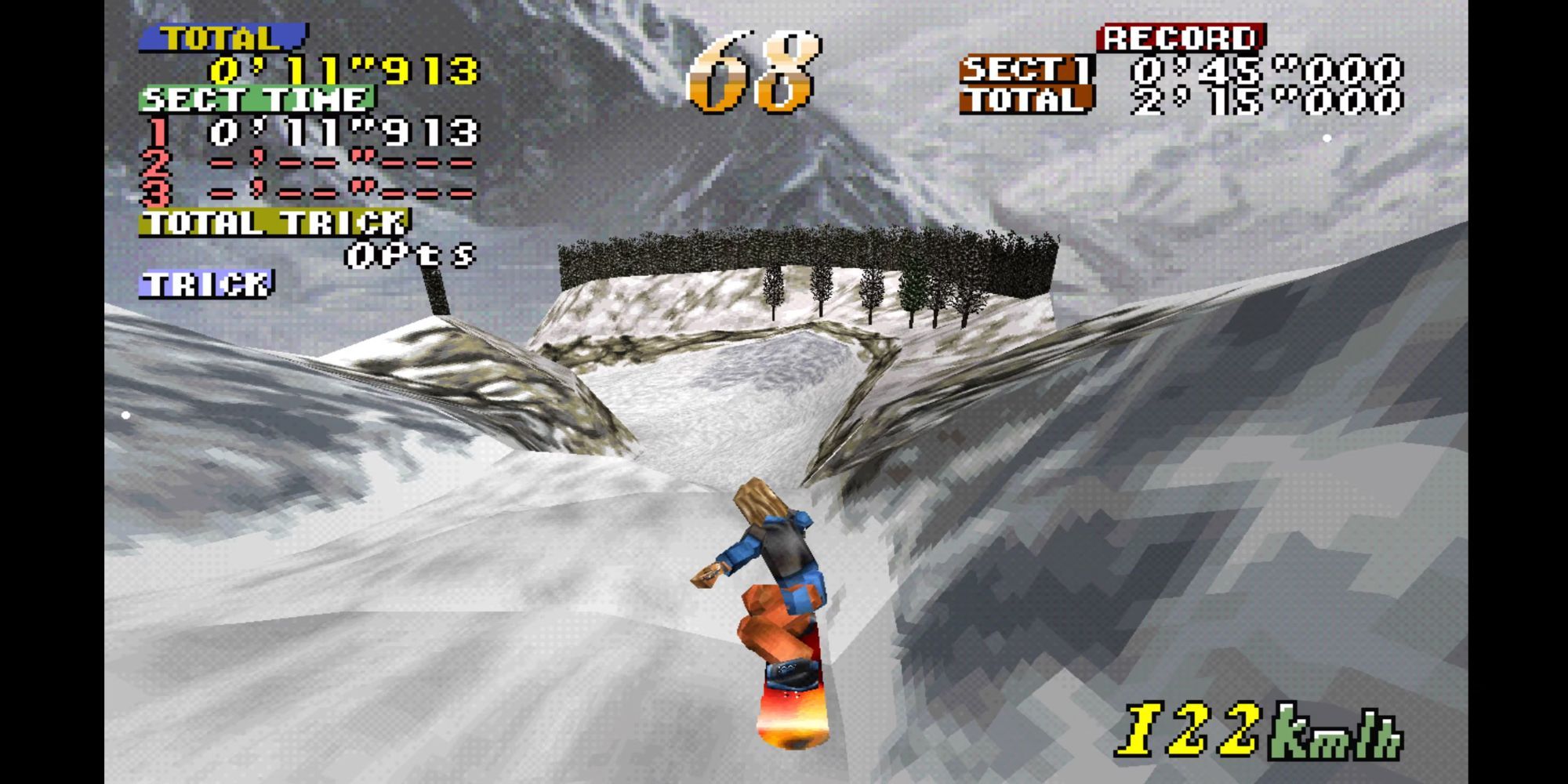 Coolboarders Gameplay