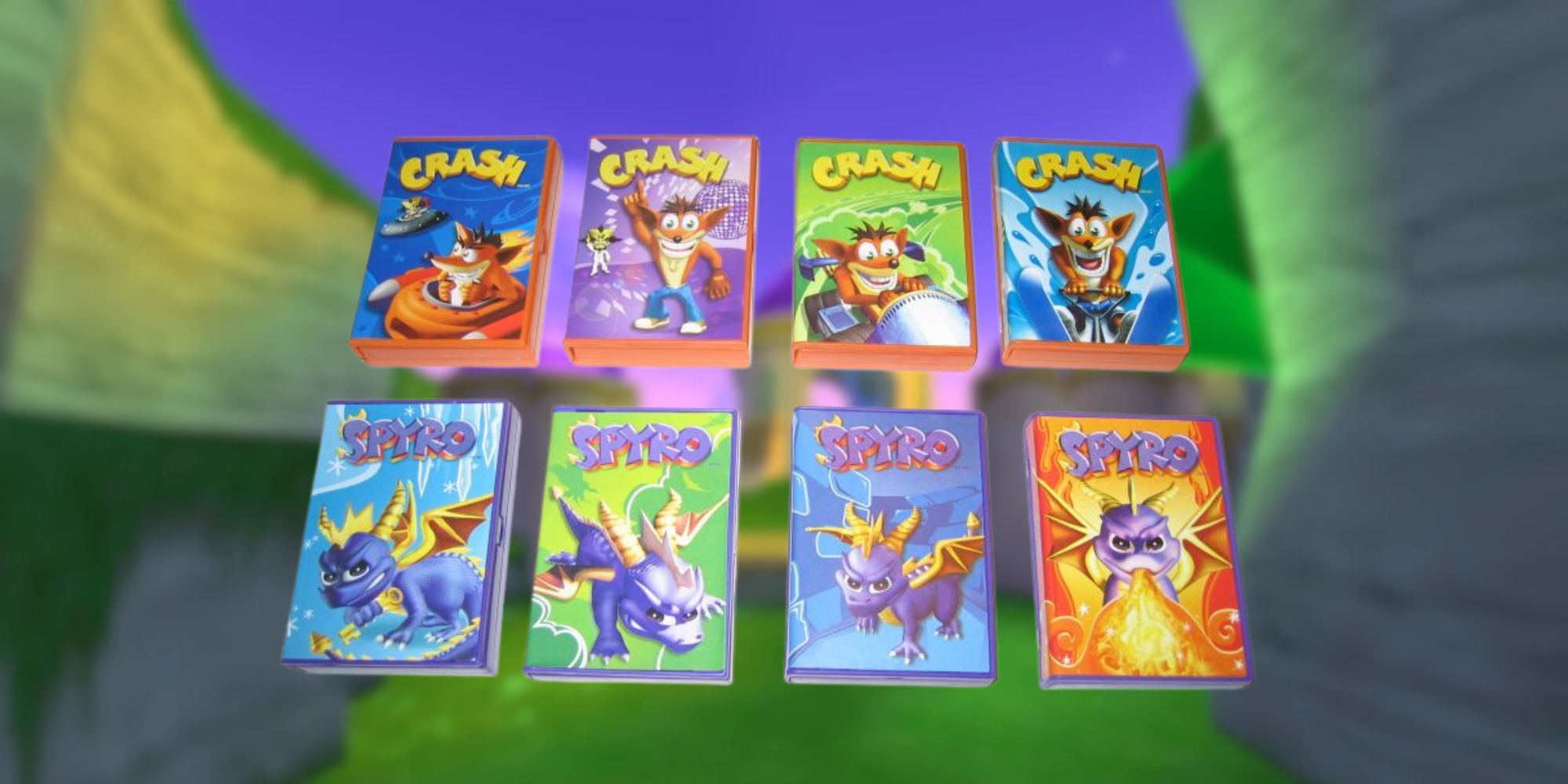Spyro & Crash Toys 2005