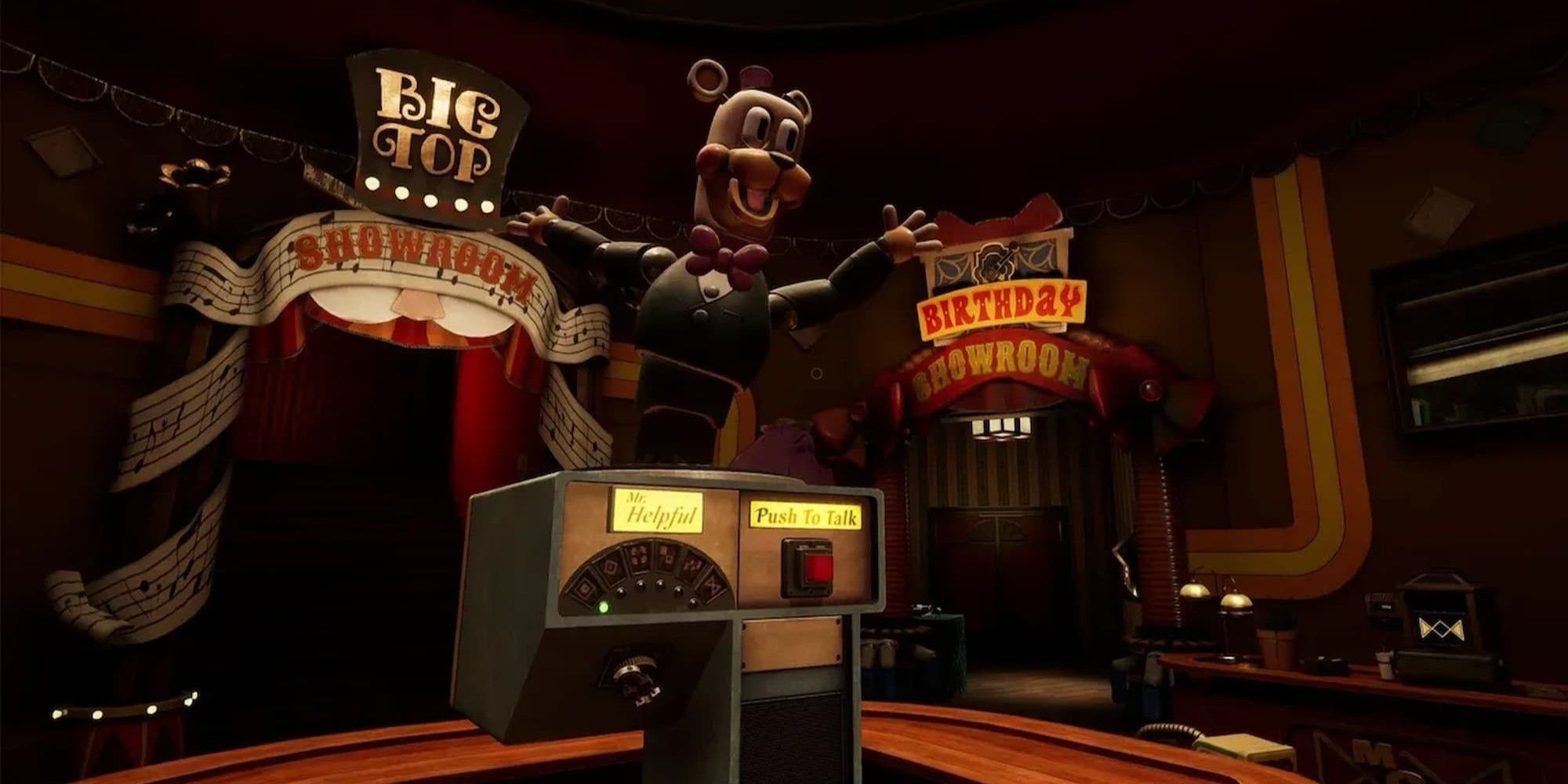 Creepy Circus Bear in Five Nights at Freddy's Secret of the Mimic