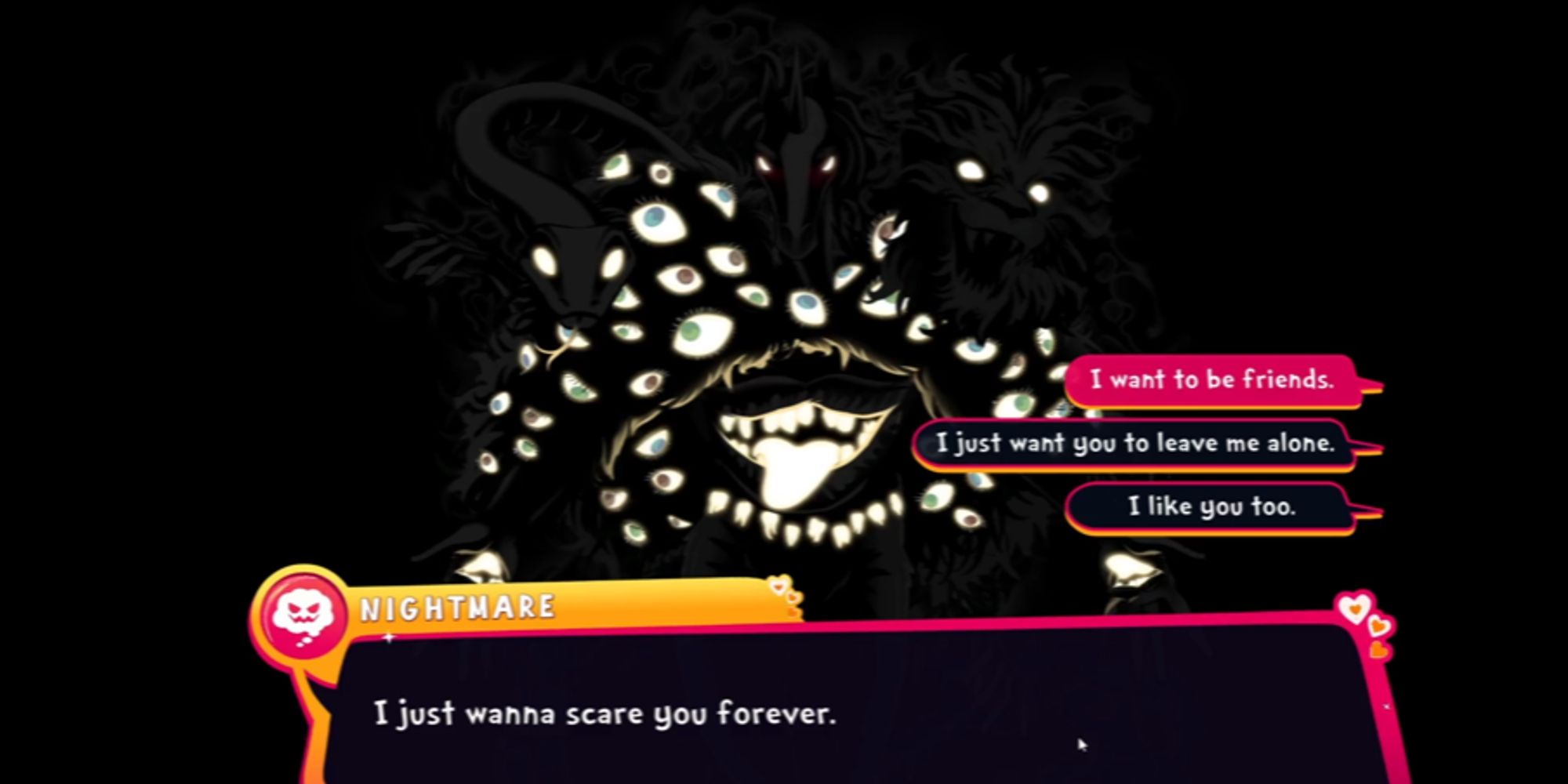 Date Everything Nightmare Love&Friendship Path