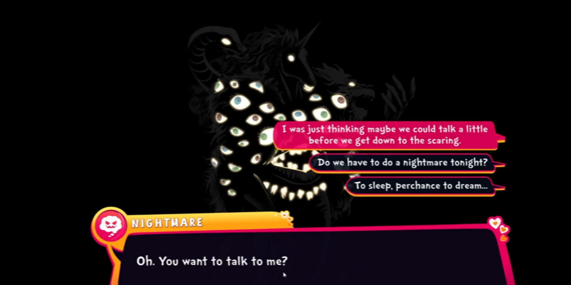 Date Everything NightmareThird Convo