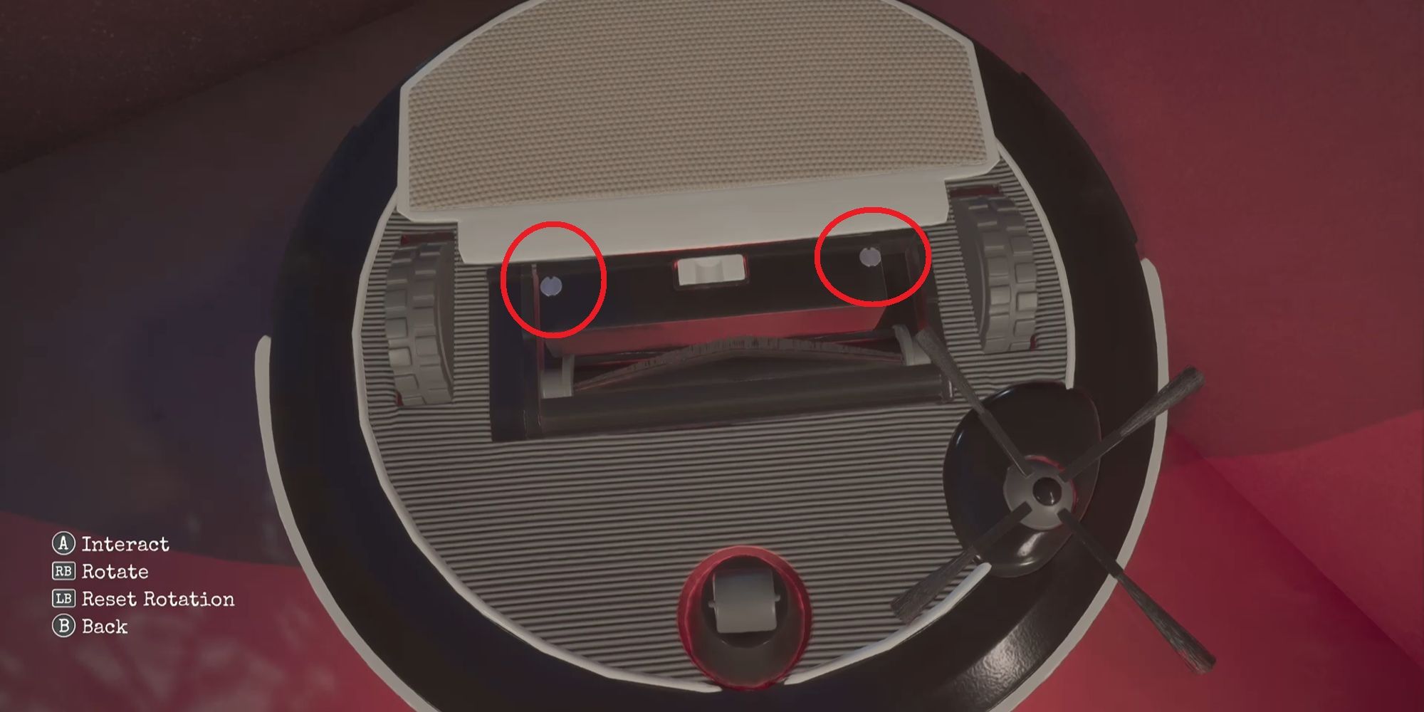 Dead Take Projector 6 Roomba