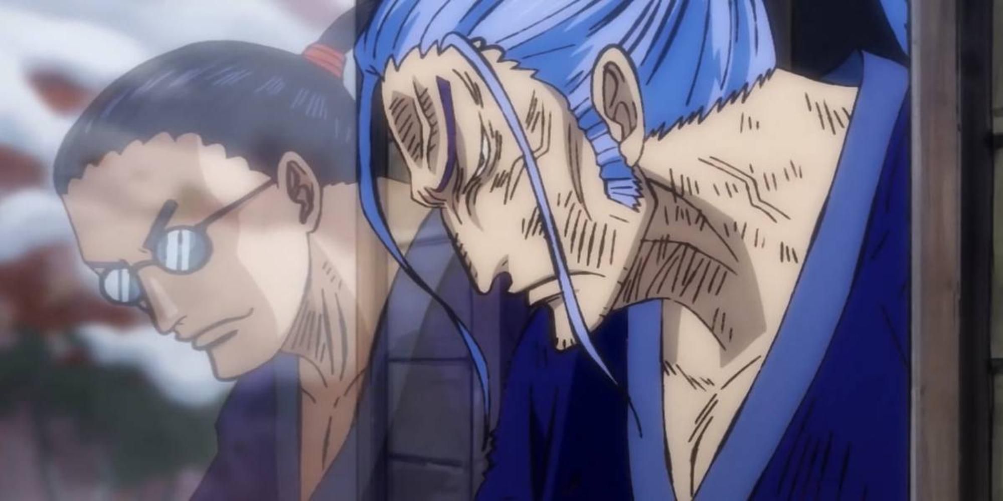 Denjiro Disguises as Kyoshiro to Fool Orochi