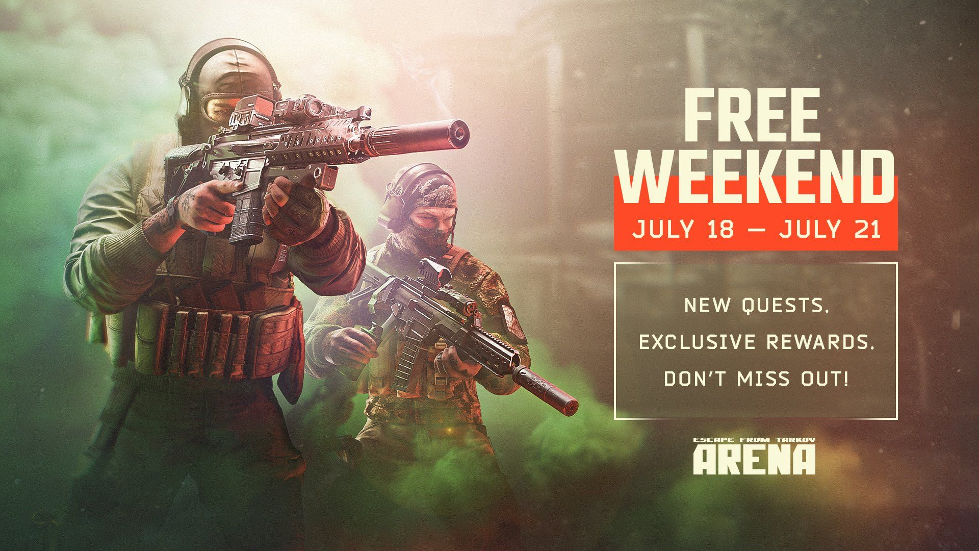 Escape From Tarkov Arena Free