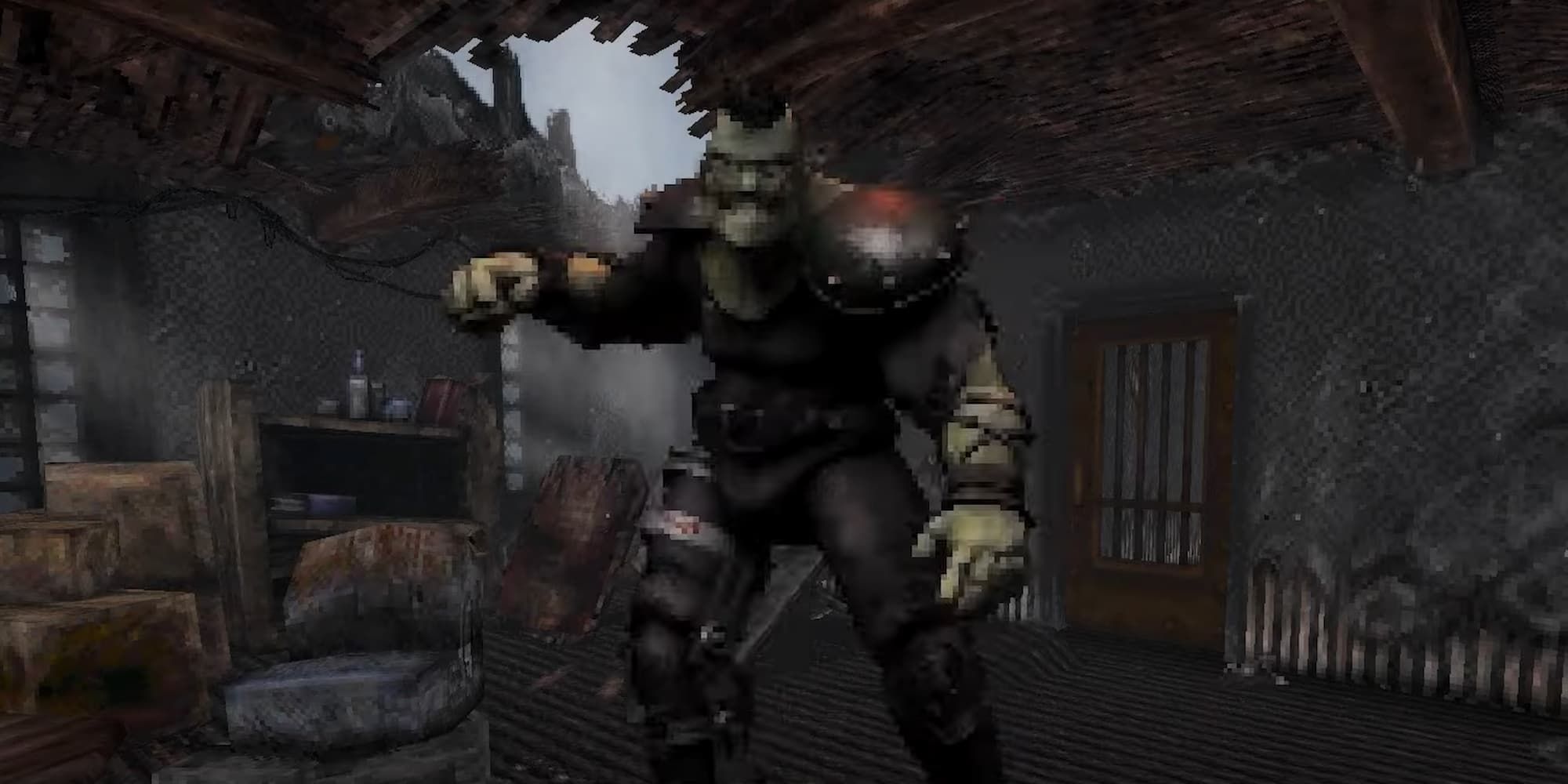 Fallout_ Bakersfield Super Mutant Fight