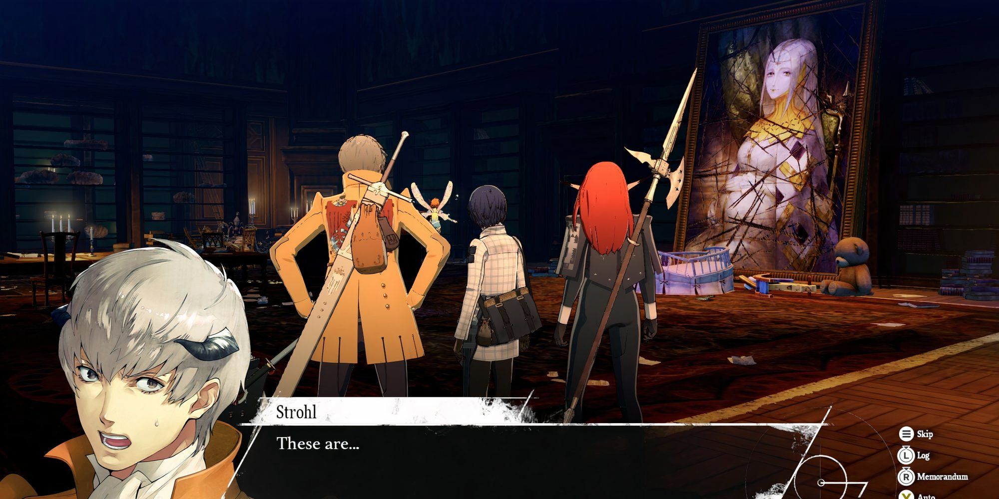 Will, Strohl, and Hulkenberg uncovering the secrets of Kriegante Castle