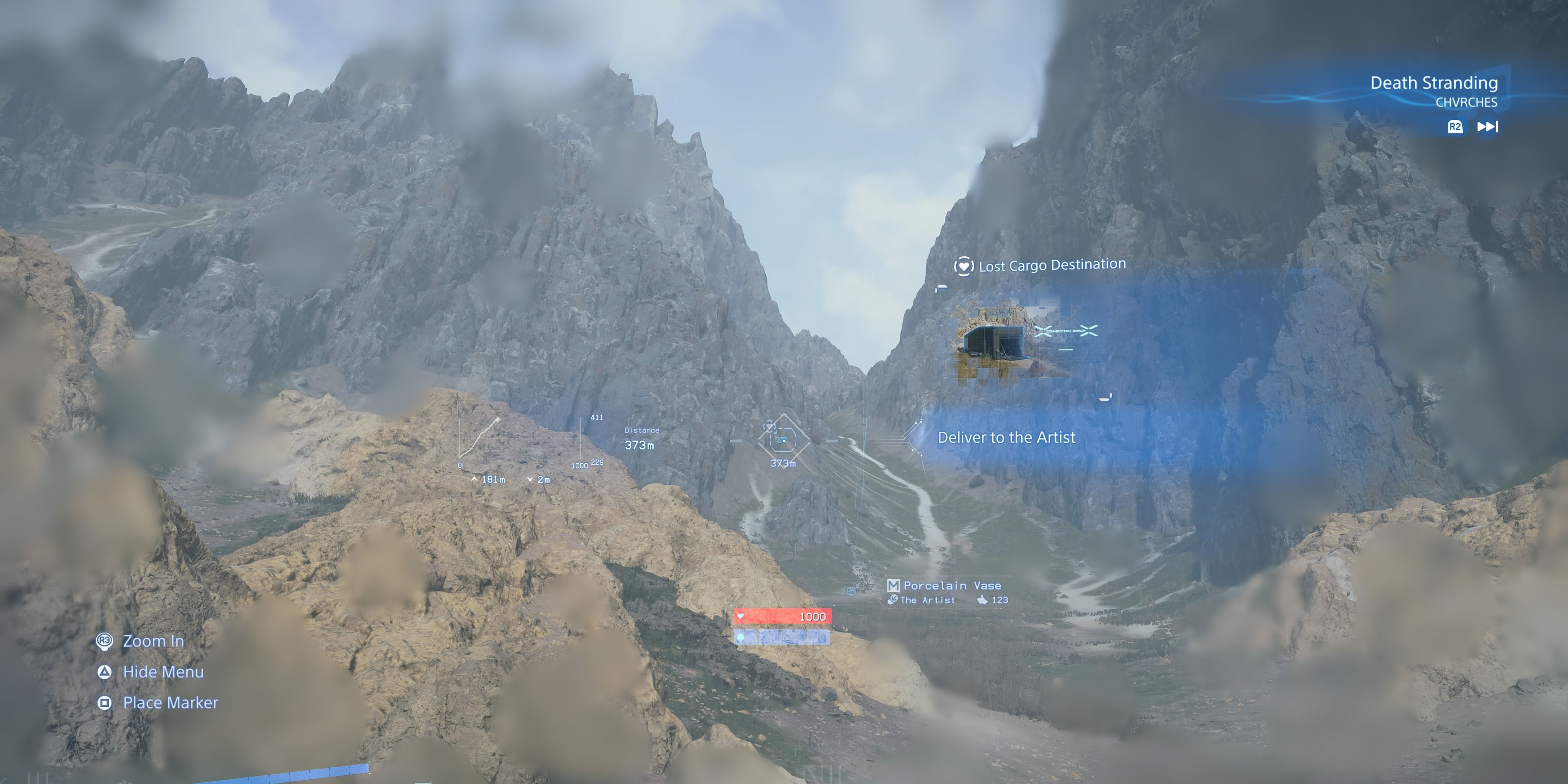 location of the artist in death stranding 2