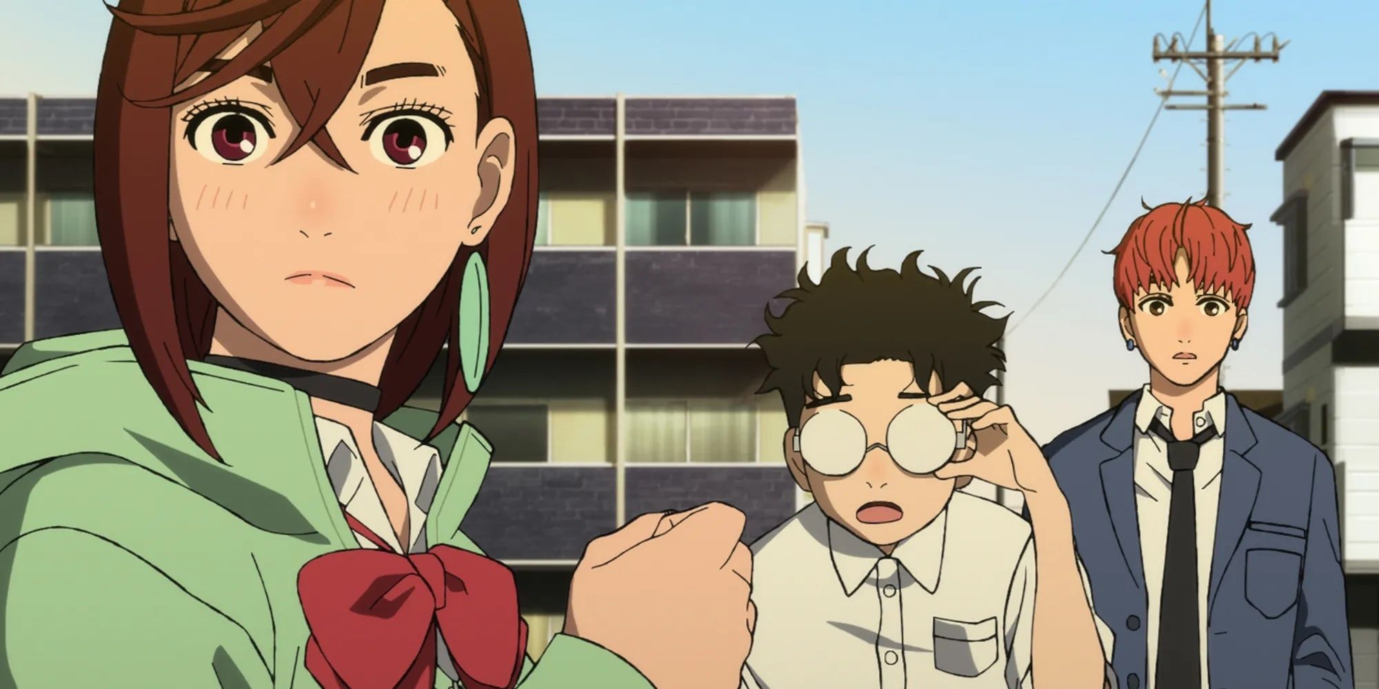 Momo and Okarun 