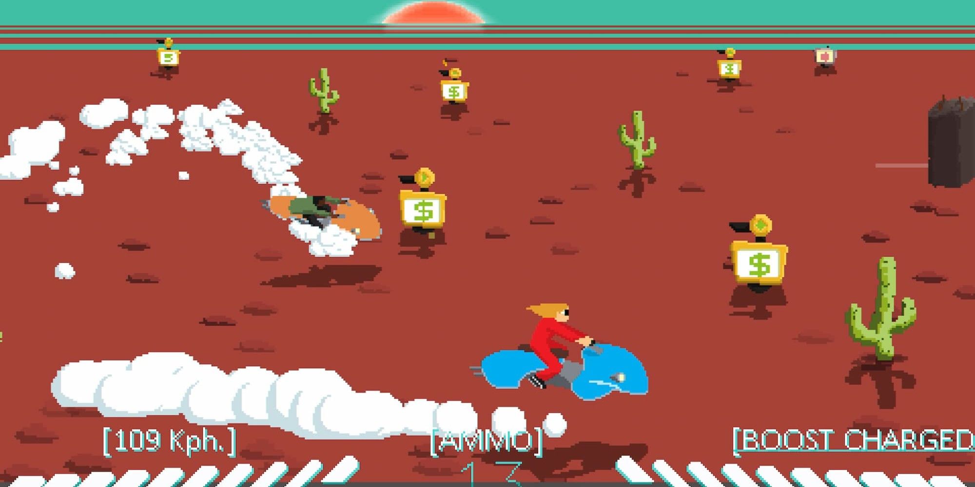 Racing Across a Desert in Desert Child