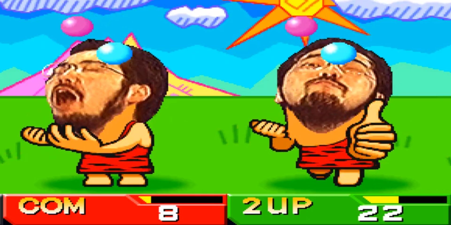 Mini-game in Bishi Bashi Special