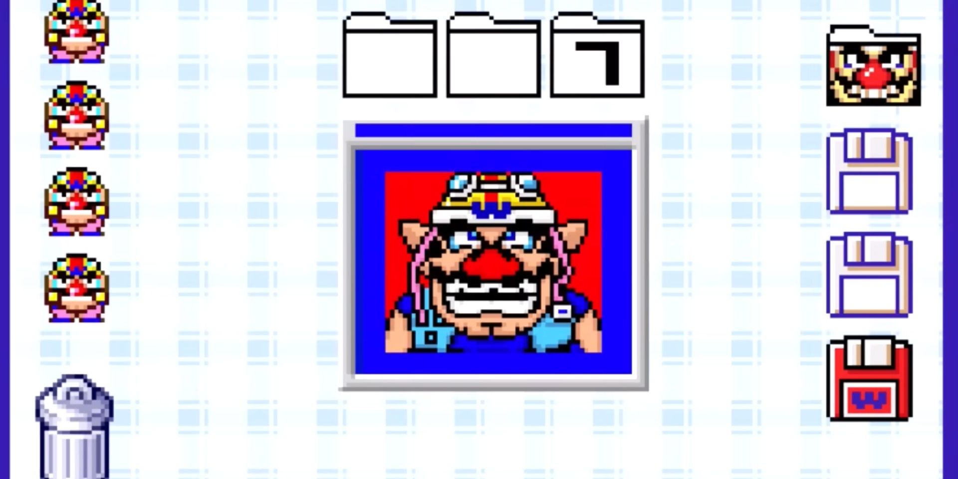 Playing Wario's final collection in WarioWare Inc.