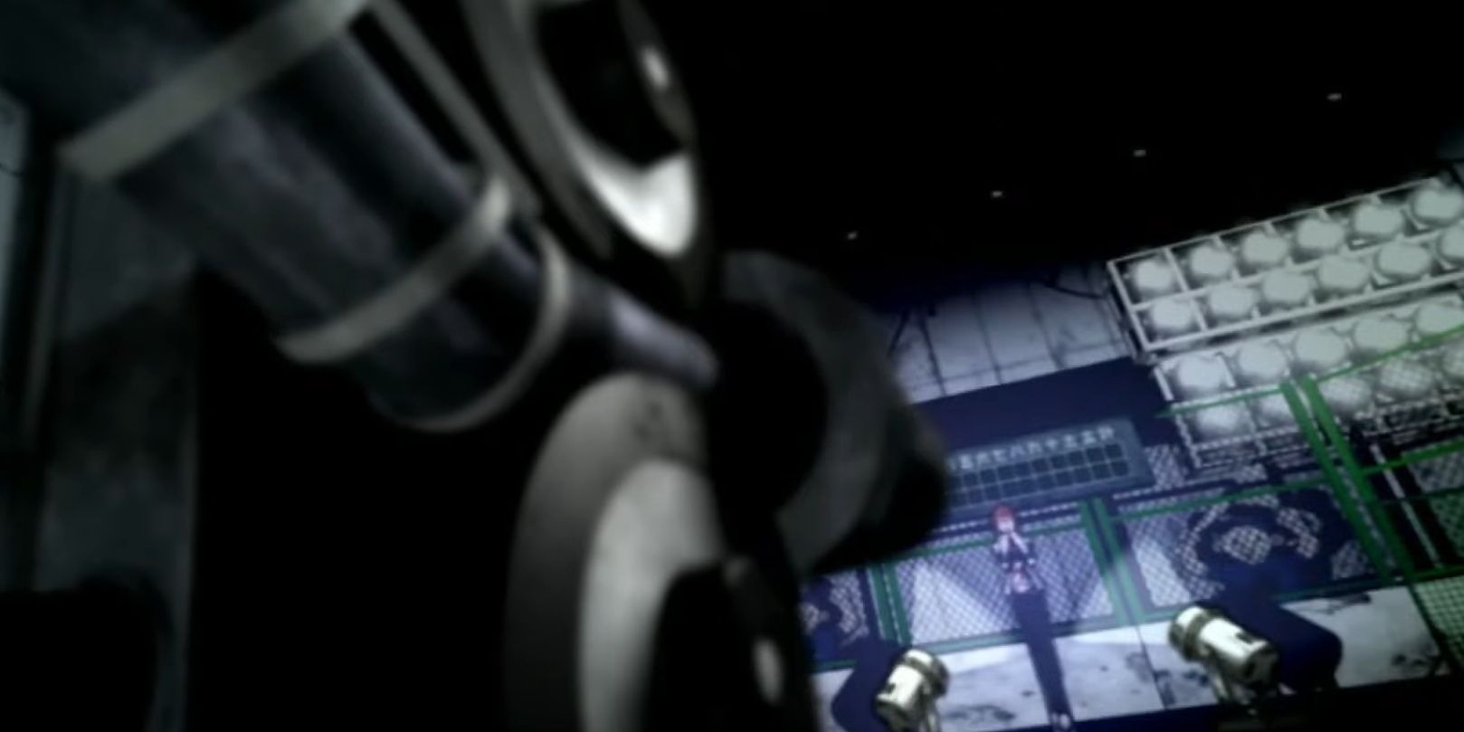 Leon's execution in Danganronpa