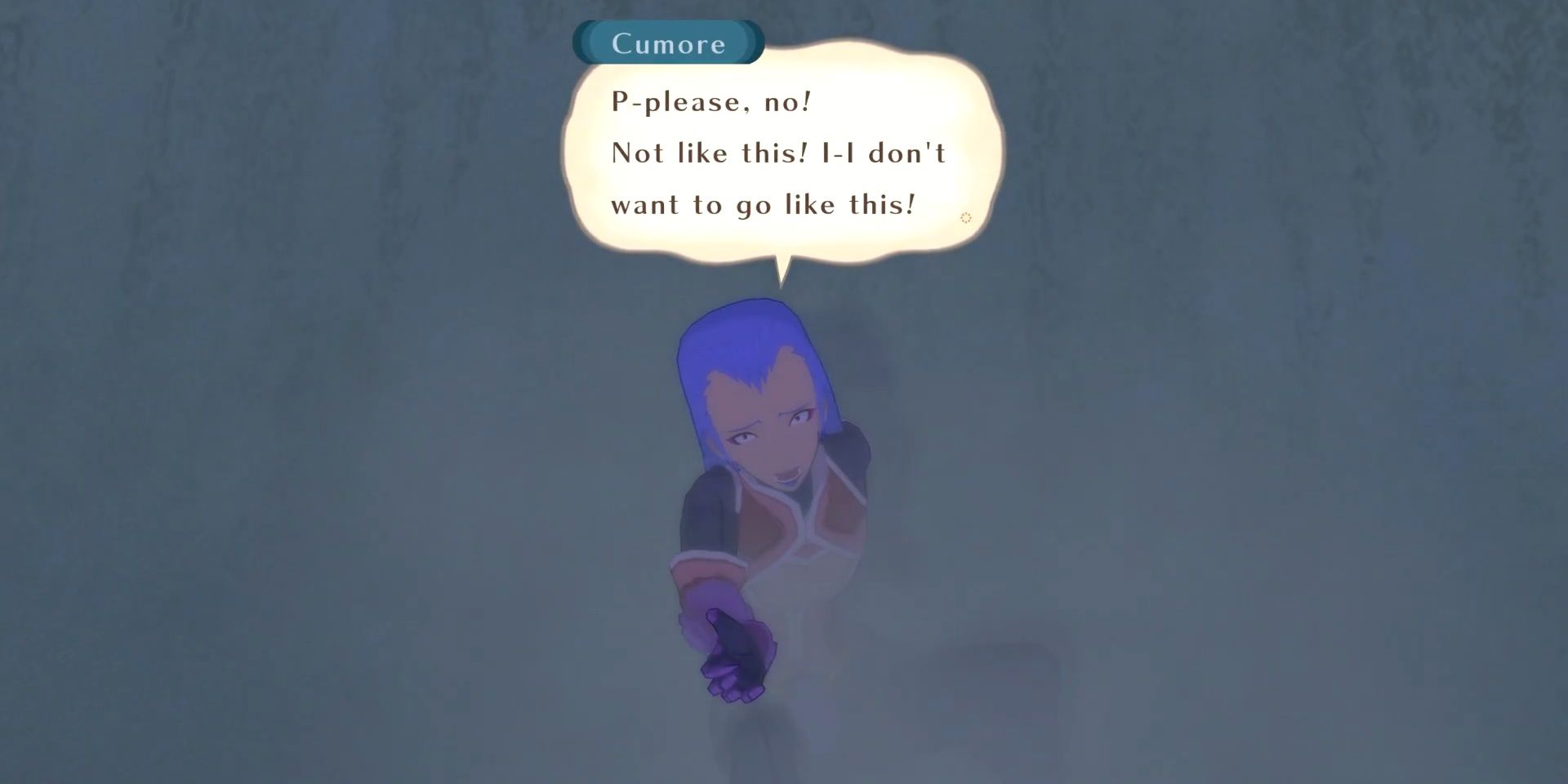 Cumore sinks into quicksand in Tales of Vesperia