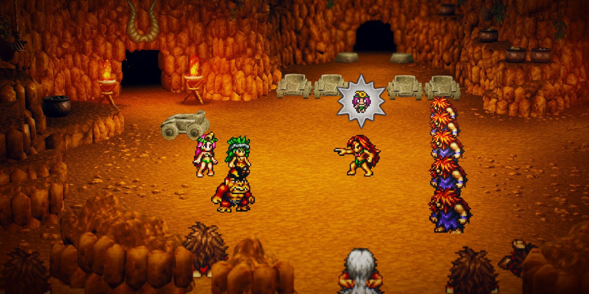 Encountering the Kuu Tribe in Live A Live