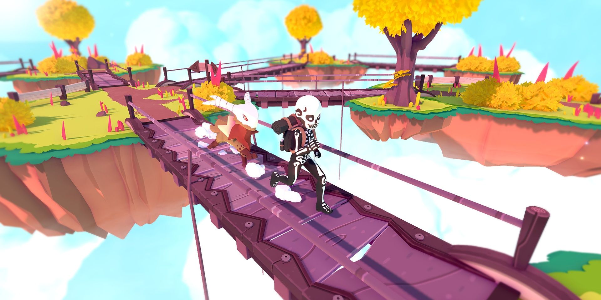Exploring with your partner in Temtem