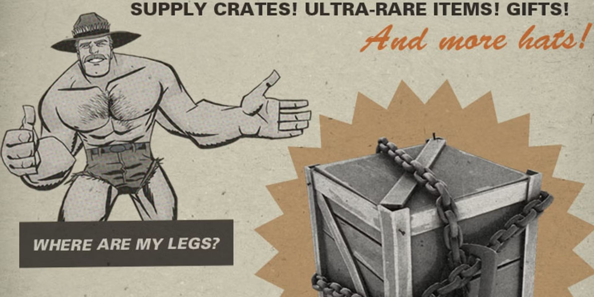 Team Fortress 2 Mann-Conomy poster.