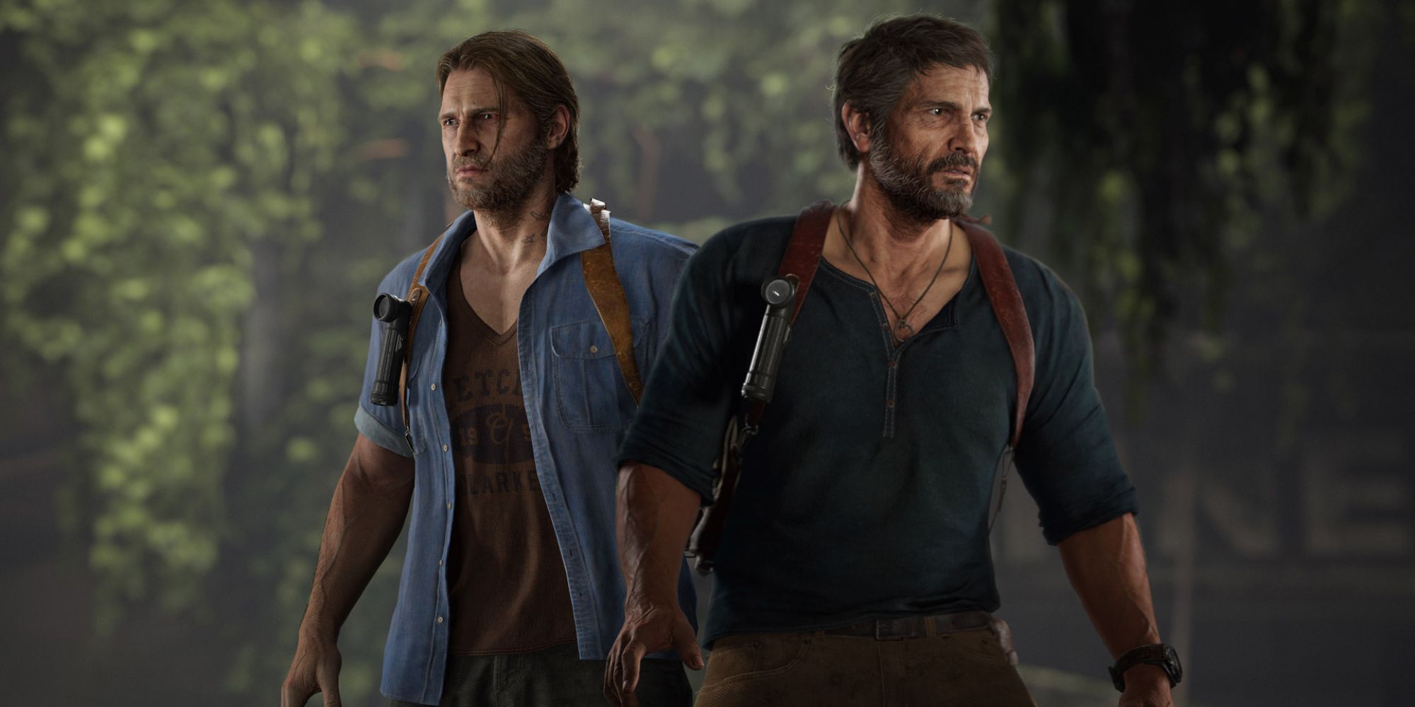The Last of Us Part 2 Remastered Joel and Tommy in Crossover Skins
