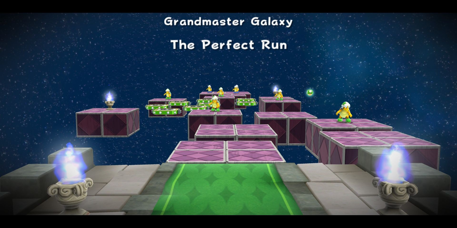 Intro to The Perfect Run in Super Mario Galaxy 2.