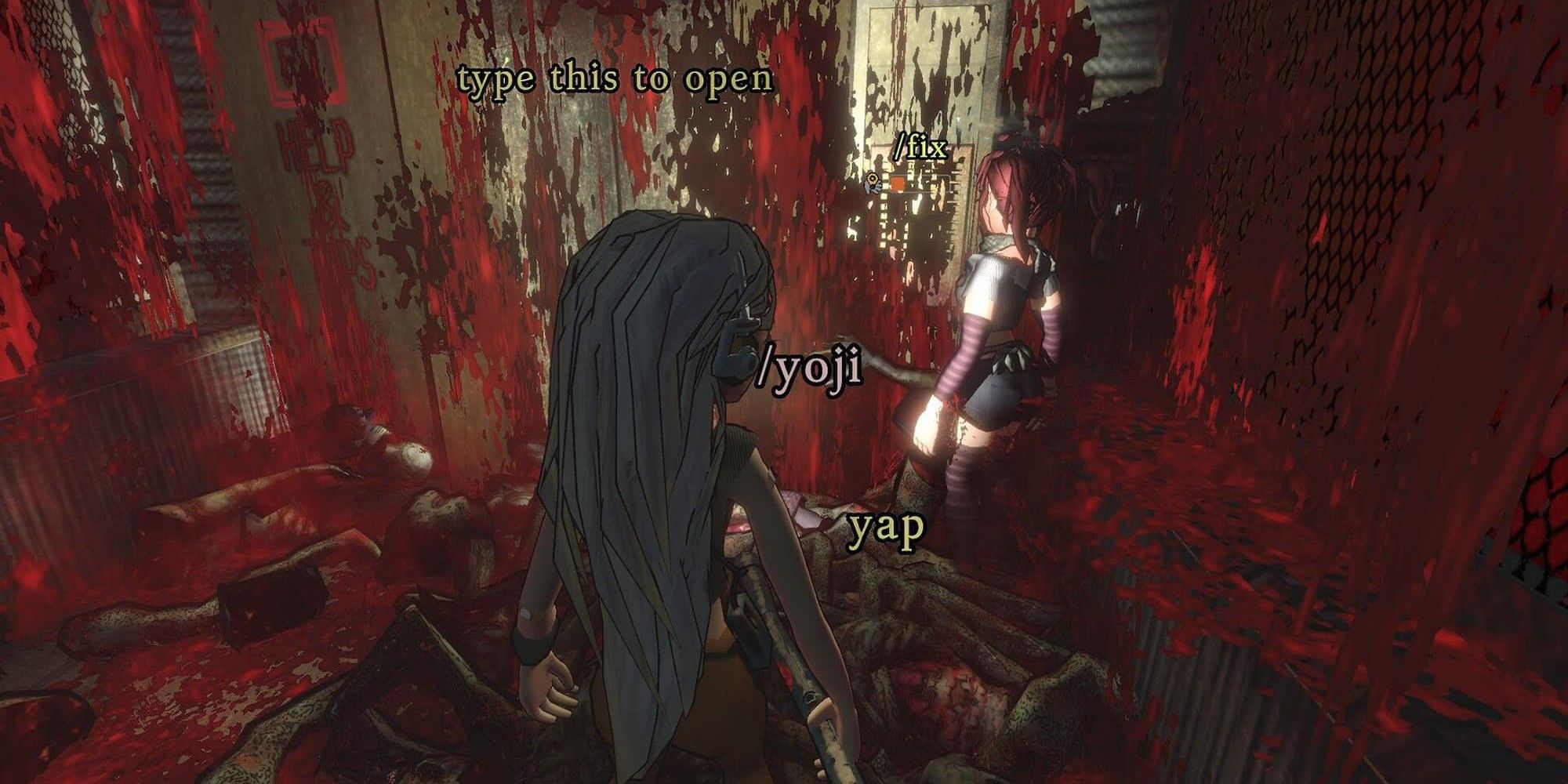 Typing Words to Kill in Blood Typers