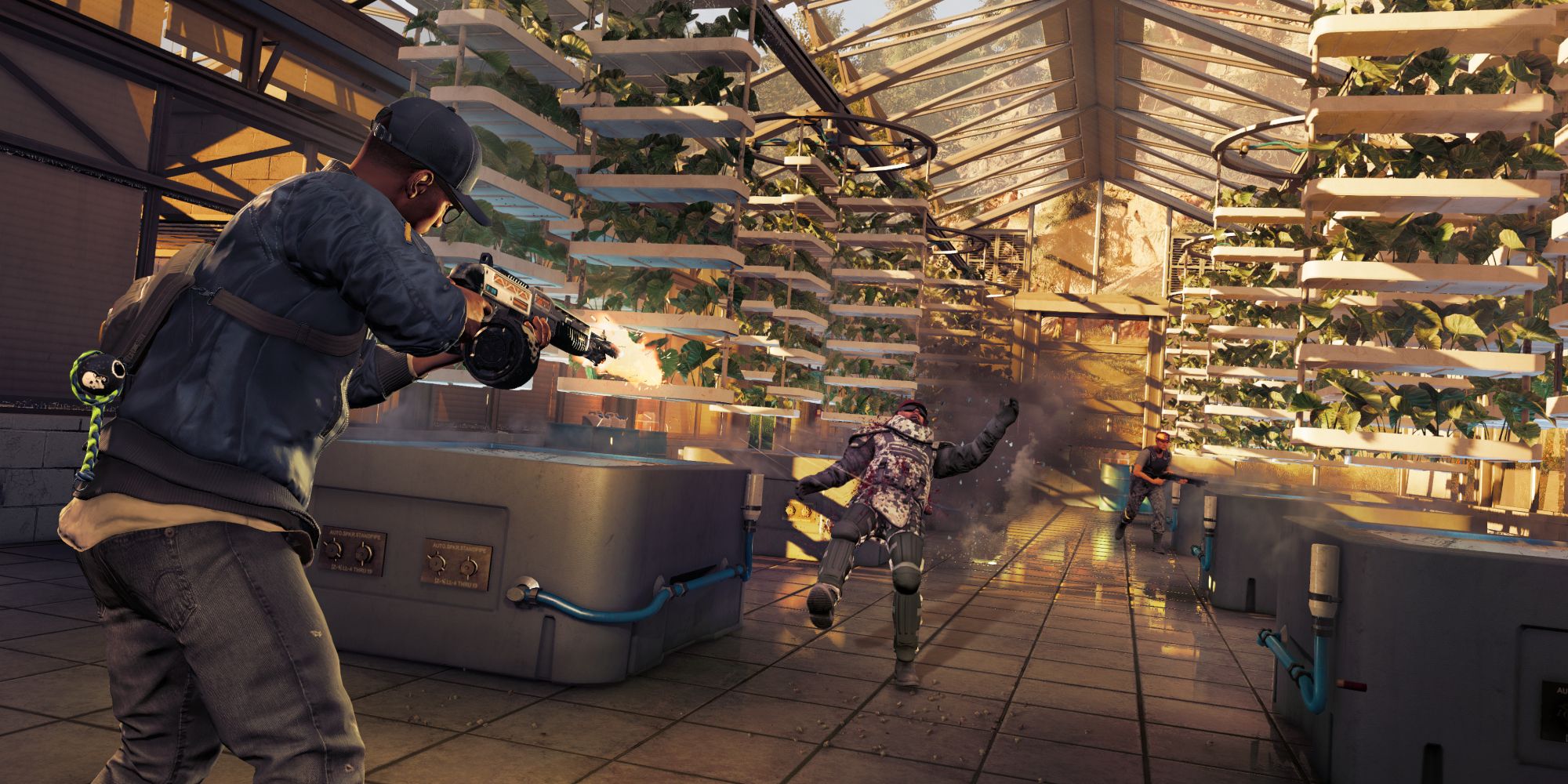 Watch_Dogs 2 Gun Fight.