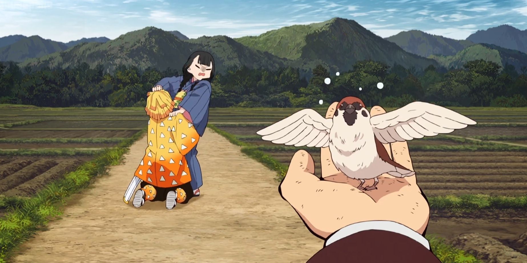 Zenitsu Asking a Girl to Marry Him During a Panic Attack 