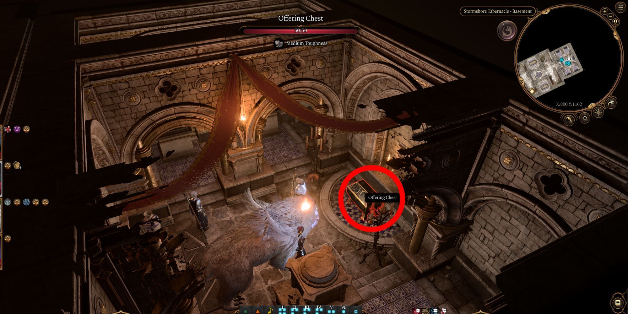 Baldur's Gate 3 Amulet of the Devout Stormshore Tabernacle Basement Offering Chest