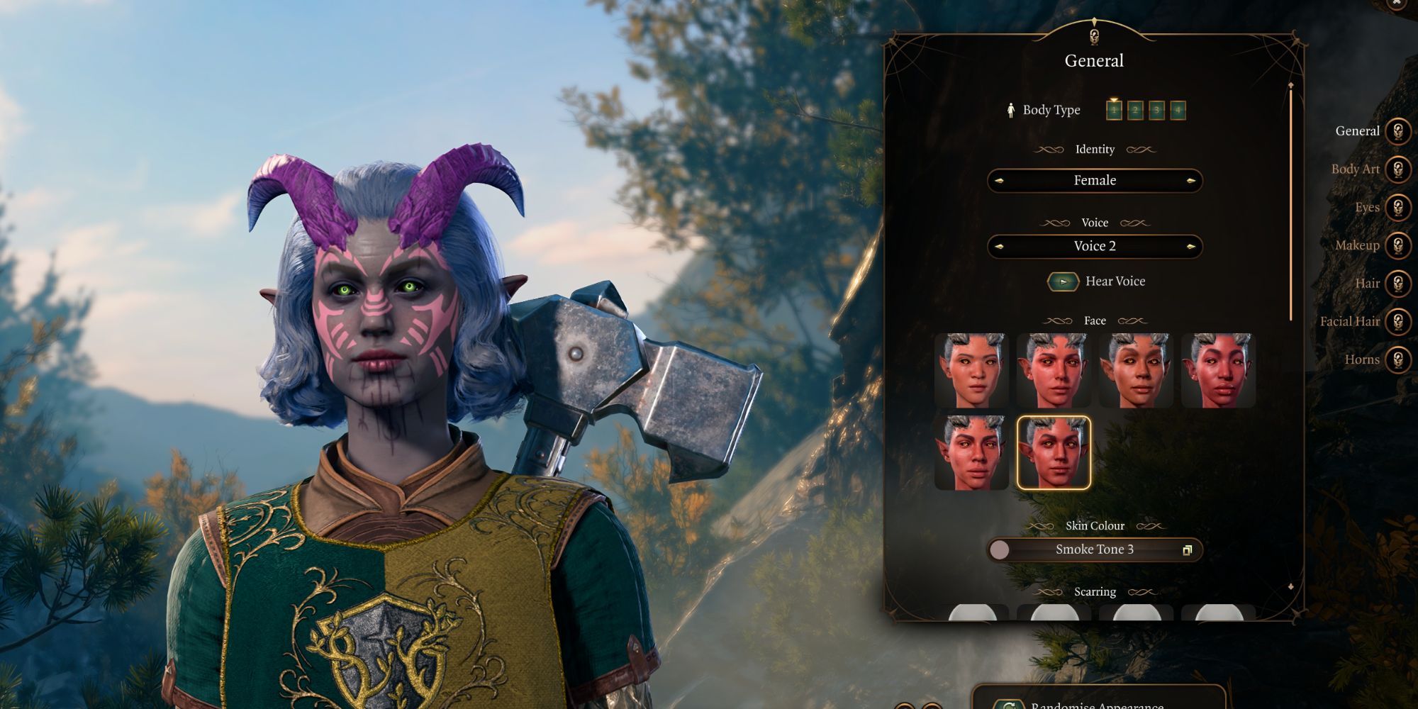 Baldur's Gate 3 Oath of the Crown Paladin Character Creation