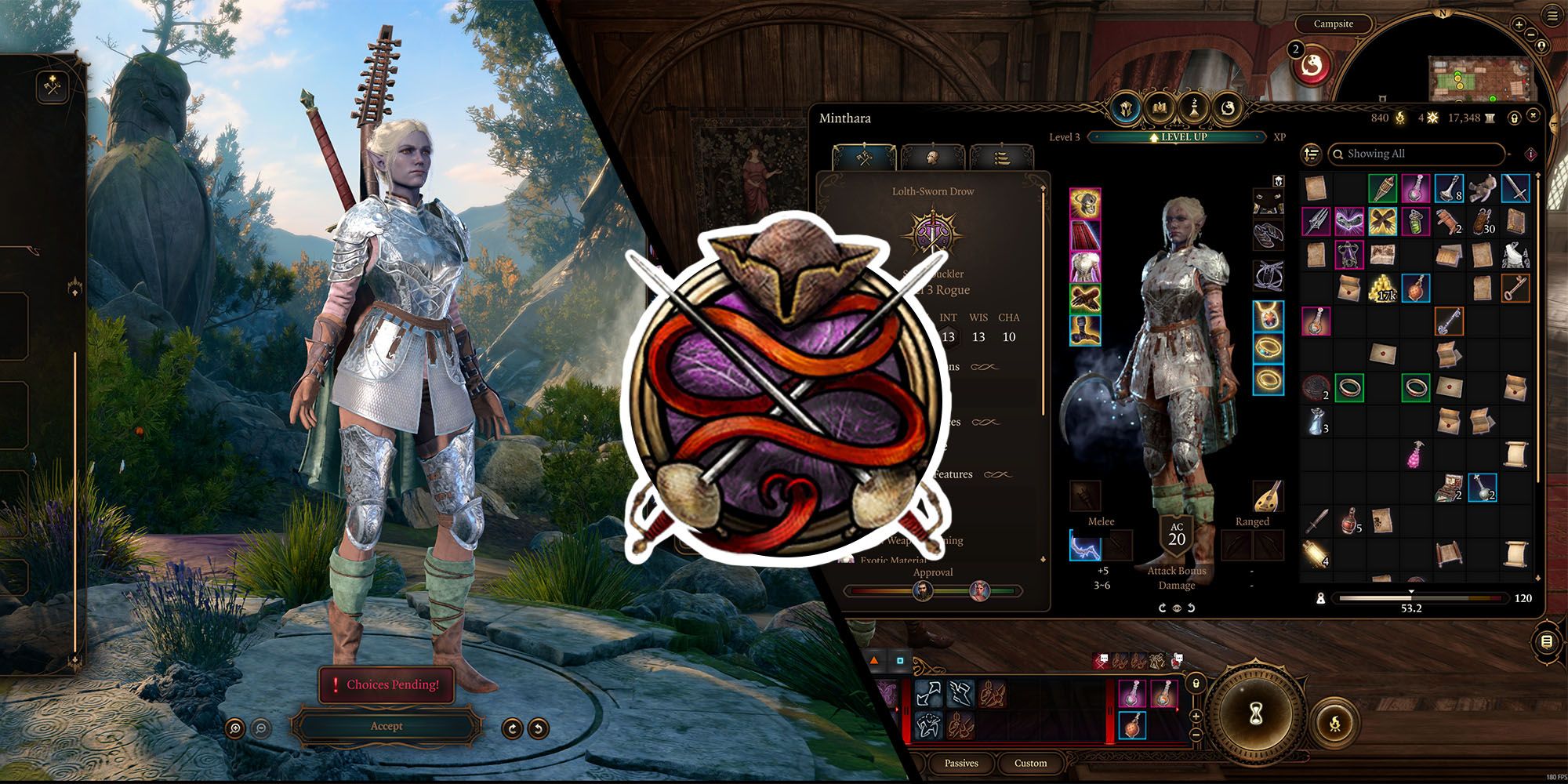 Baldur's Gate 3: Best Swashbuckler Rogue Build