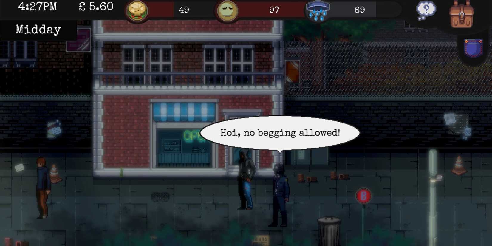 Begging for Money in Change-1