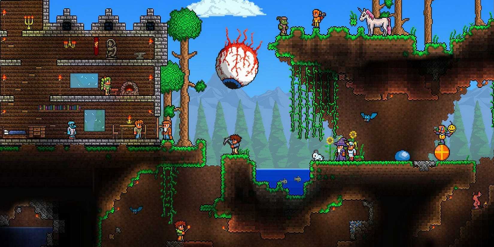 Best Games That Dont Truly Begin Until The End-Game Terraria